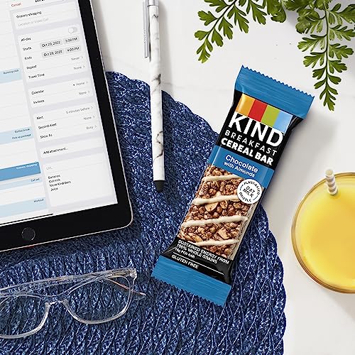 KIND Breakfast, Healthy Snack Bar, Almond Butter, Gluten Free Breakfast Bars, 8g Protein, 1.76 OZ Packs (6 Count)