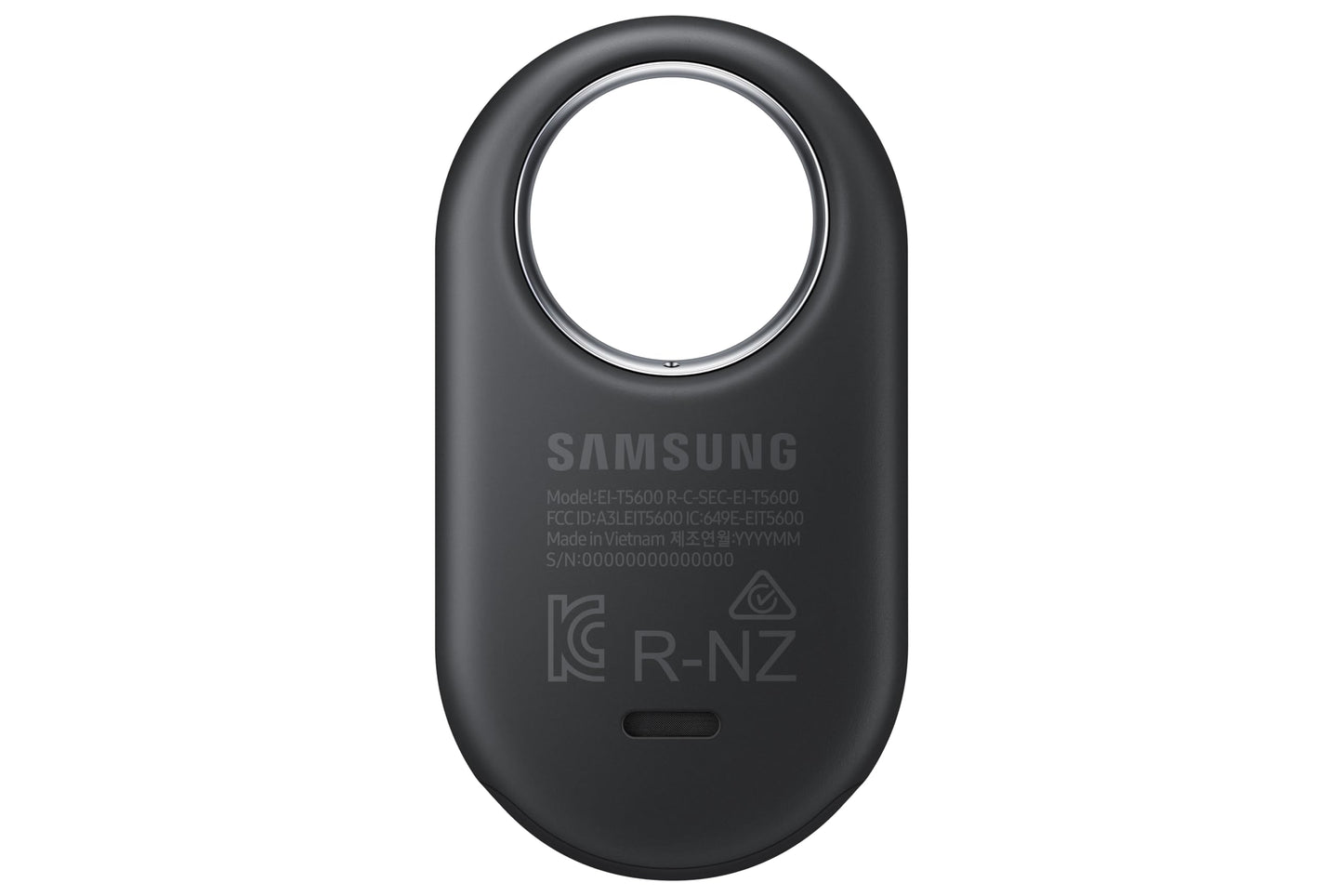 SAMSUNG Galaxy SmartTag2, Bluetooth Tracker, Smart Tag GPS Locator Tracking Device, Item Finder for Keys, Wallet, Luggage, Pets, Use w/ Phones and Tablets Android 11 or Later, 2023, 1 Pack, Black