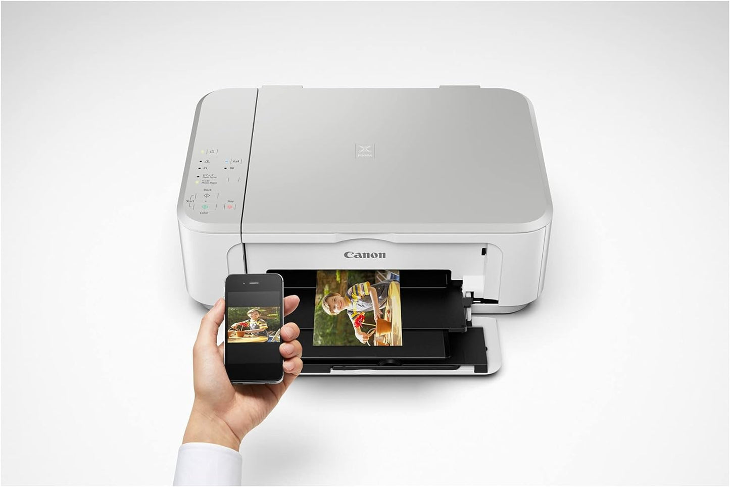 Canon Pixma MG3620 Wireless All-In-One Color Inkjet Printer with Mobile and Tablet Printing, Black