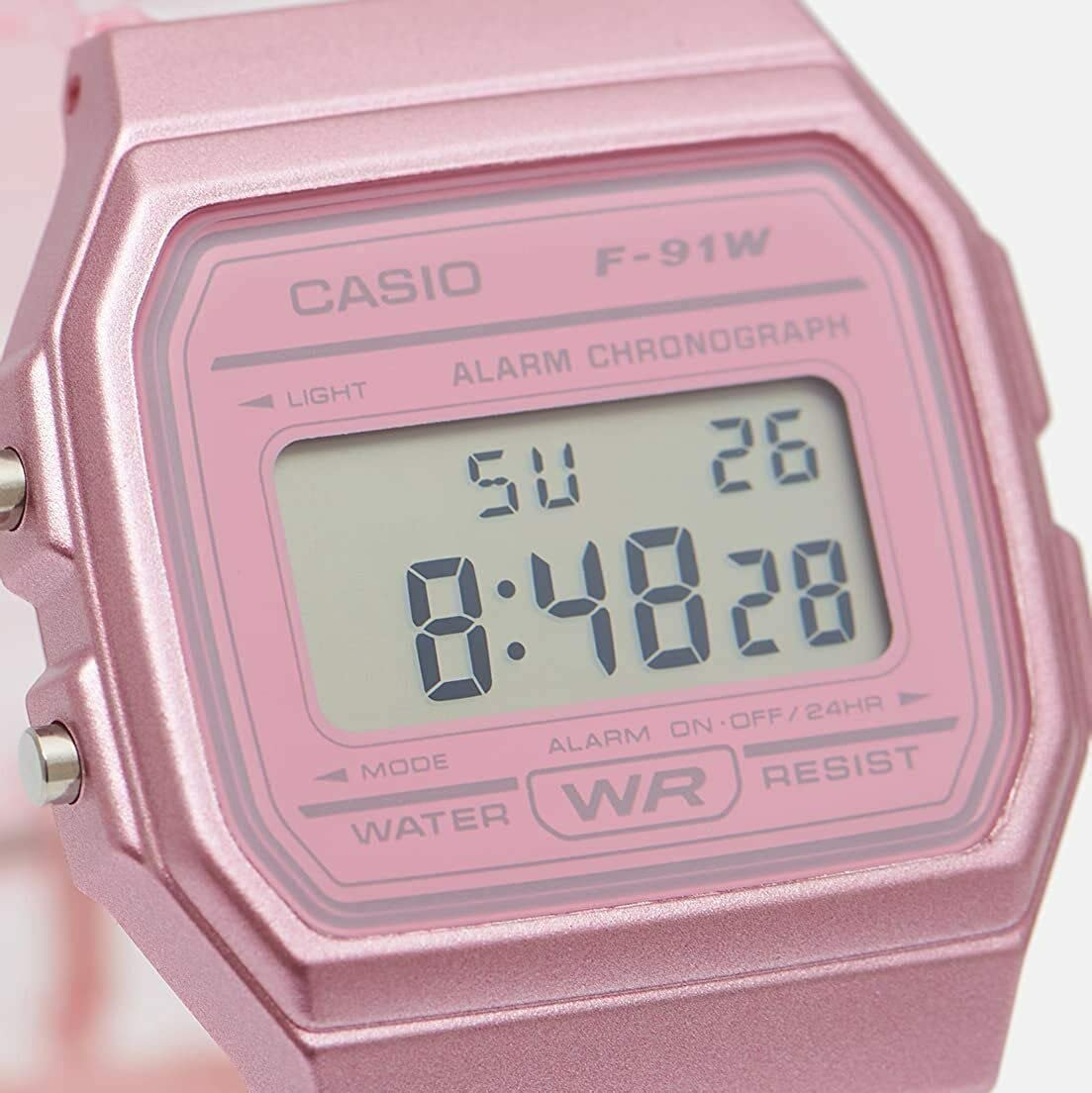 Casio Classic F91W Series Quartz Watch | Water Resistant |1/100 Second Stopwatch | Daily Alarm | Hourly Time Signal |Auto Calendar |SS Caseback |12/24-Hour Format