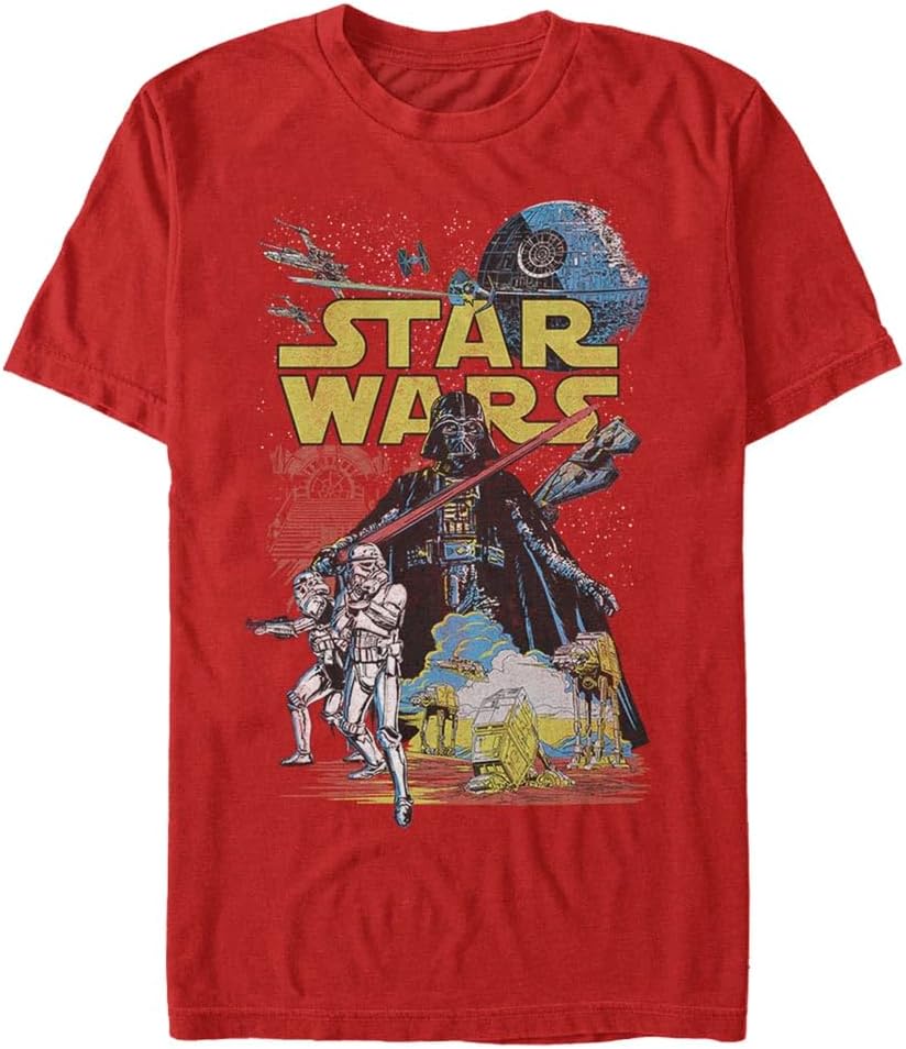 STAR WARS Young Men's Rebel Classic Graphic T-Shirt