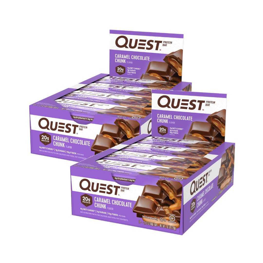 Quest Nutrition Ultimate Variety Pack Protein Bars, High Protein, Low Carb, Gluten Free, Keto Friendly, 12 Count