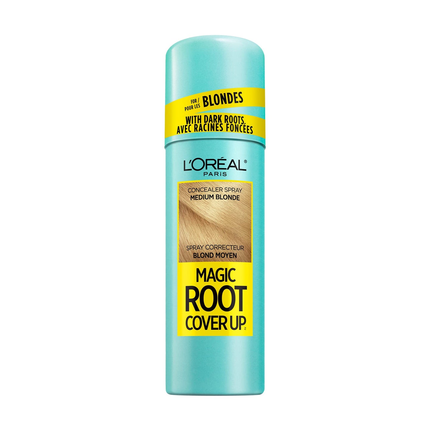 L'Oreal Paris Magic Root Cover Up Gray Concealer Spray Dark Brown 2 oz.