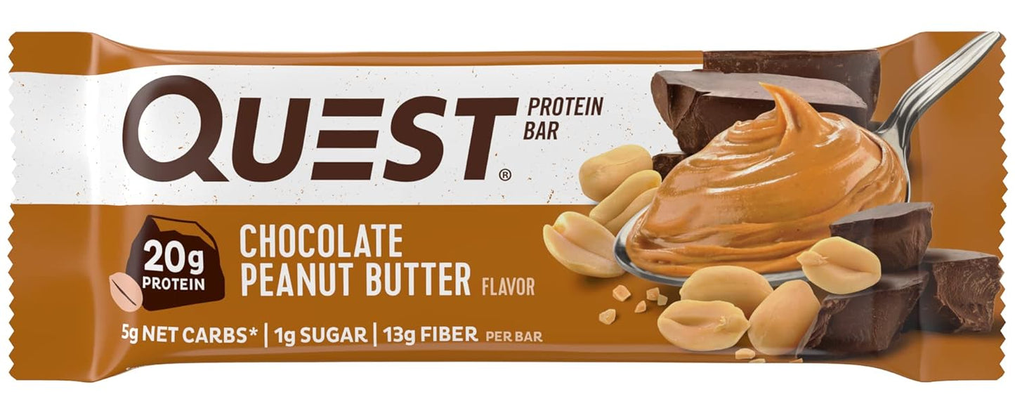 Quest Nutrition Ultimate Variety Pack Protein Bars, High Protein, Low Carb, Gluten Free, Keto Friendly, 12 Count