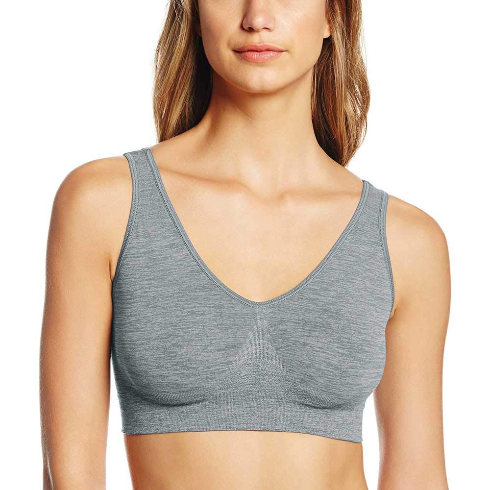 Hanes Women's Cozy Wireless Bra, Full-Coverage Pullover Bra, Seamless T-Shirt Bra