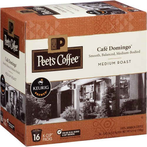 Peet's Coffee, Dark Roast K-Cup Pods for Keurig Brewers - Major Dickason's Blend 75 Count (1 Box of 75 K-Cup Pods)