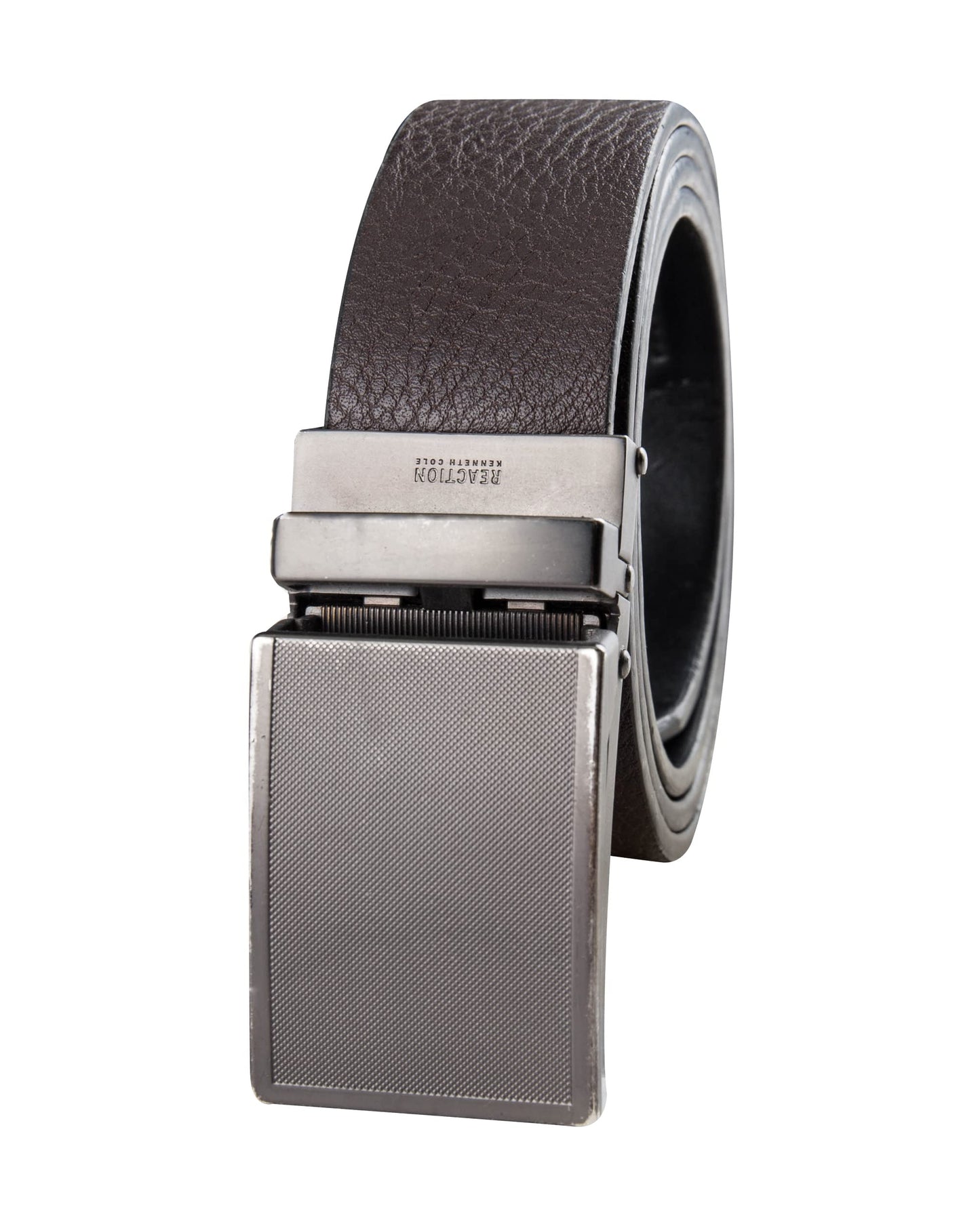 Kenneth Cole REACTION Men's Perfect Fit Adjustable Belt – Track Lock and Compression Buckle Styles