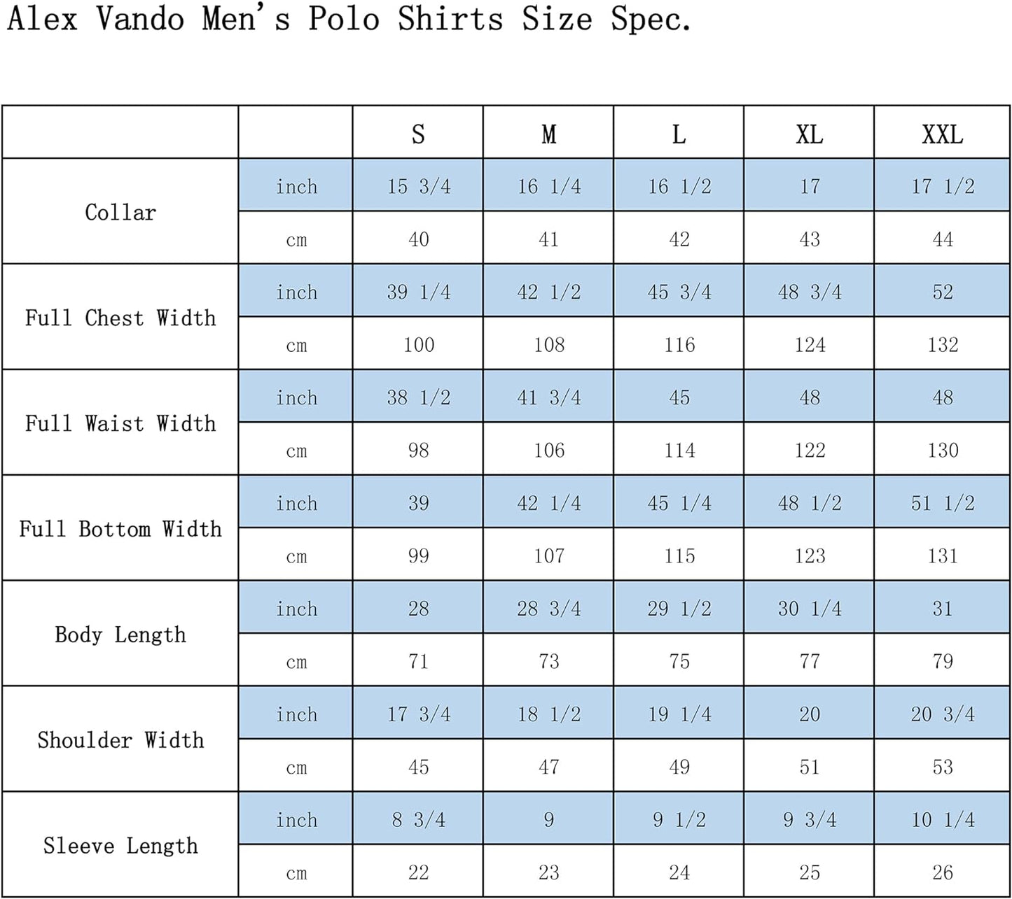 Alex Vando Mens Golf Shirt Moisture Wicking Quick-Dry Short Sleeve Casual Polo Shirts for Men