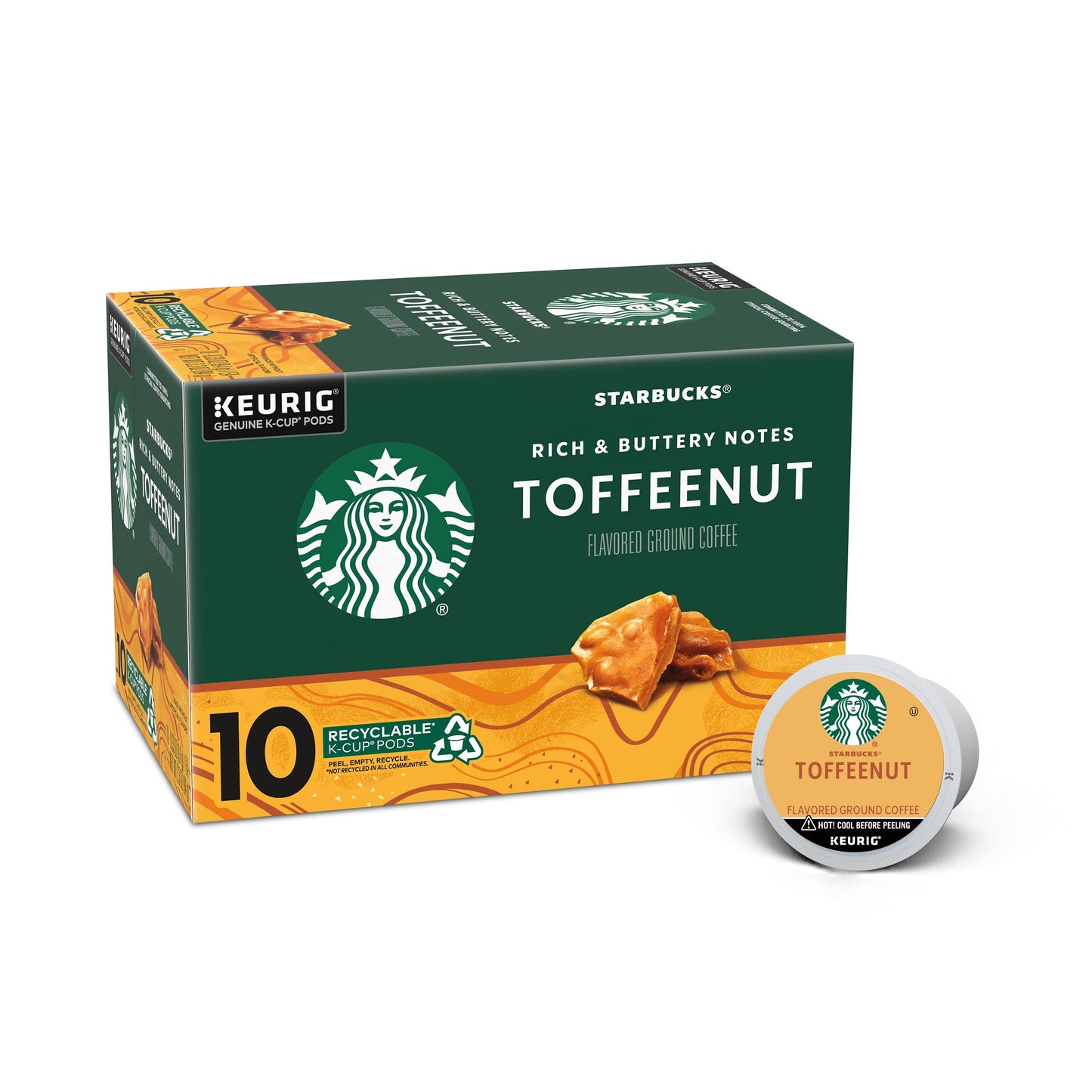 Starbucks K-Cup Coffee Pods—Medium Roast Coffee—Pike Place Roast for Keurig Brewers—100% Arabica—4 boxes (96 pods total)