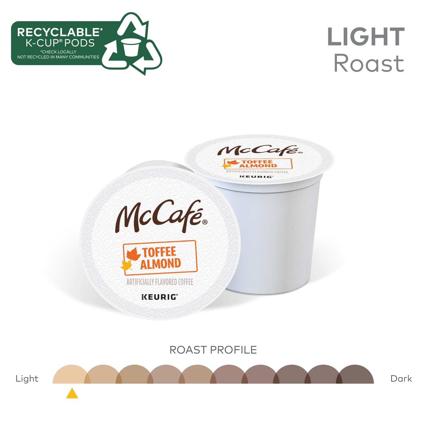 McCafe Premium Roast Coffee, Keurig Single Serve K-Cup Pods, Medium Roast, 24 Count (Pack of 4)