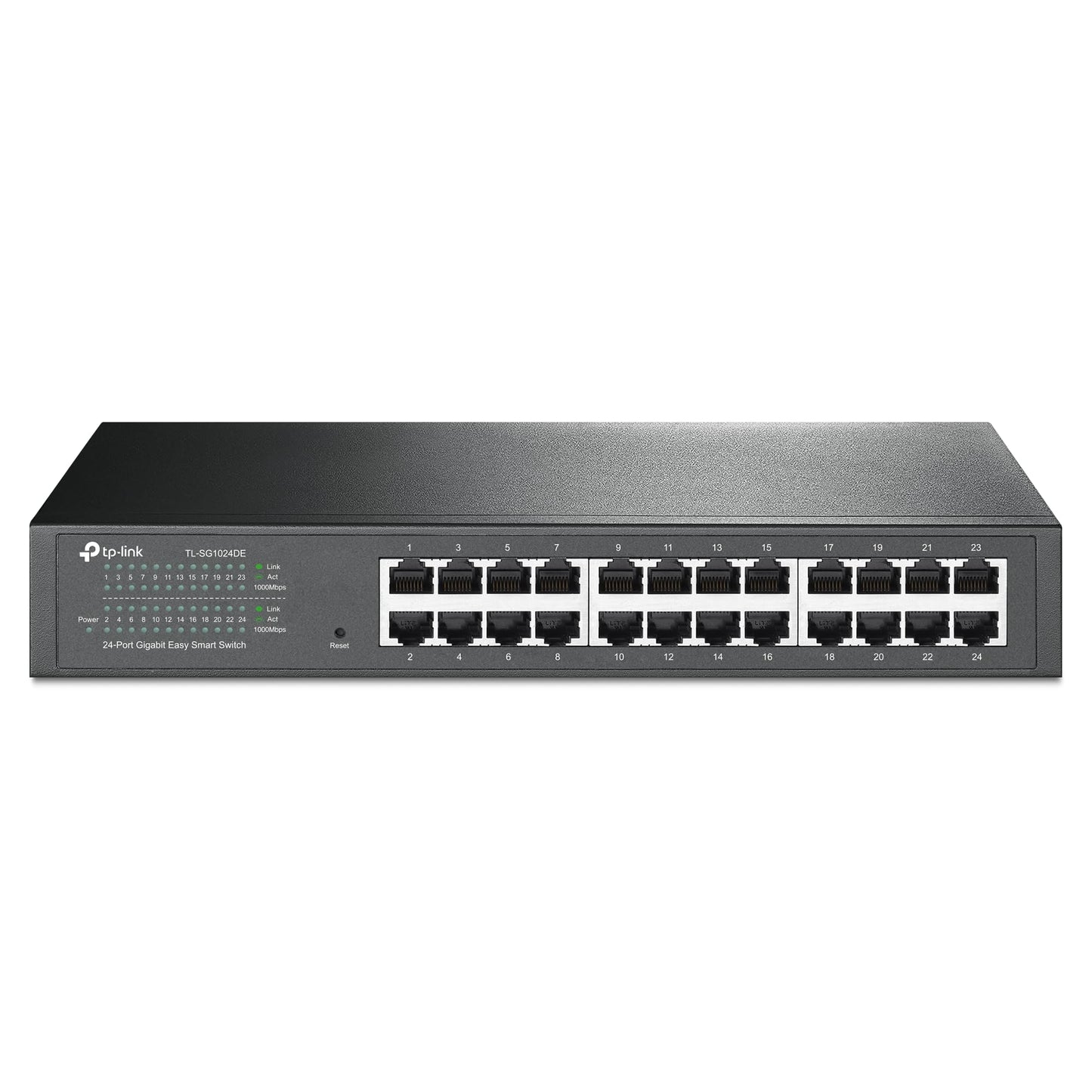 TP-Link TL-SG108 8 Port Gigabit Unmanaged Ethernet Network Switch, Ethernet Splitter Plug & Play Fanless Metal Design Shielded Ports Traffic Optimization