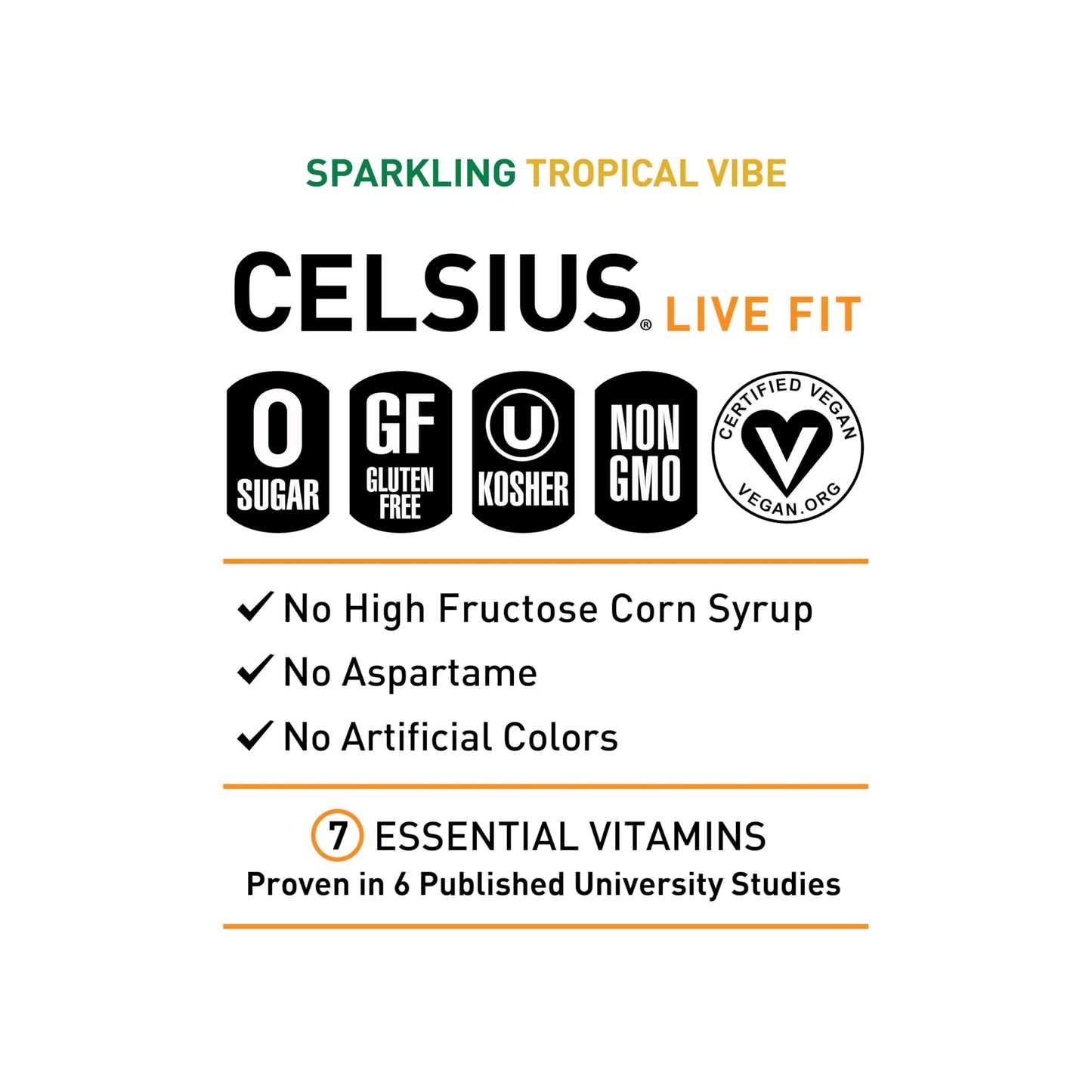 CELSIUS Assorted Flavors Official Variety Pack, Functional Essential Energy Drinks, 12 Fl Oz (Pack of 12)