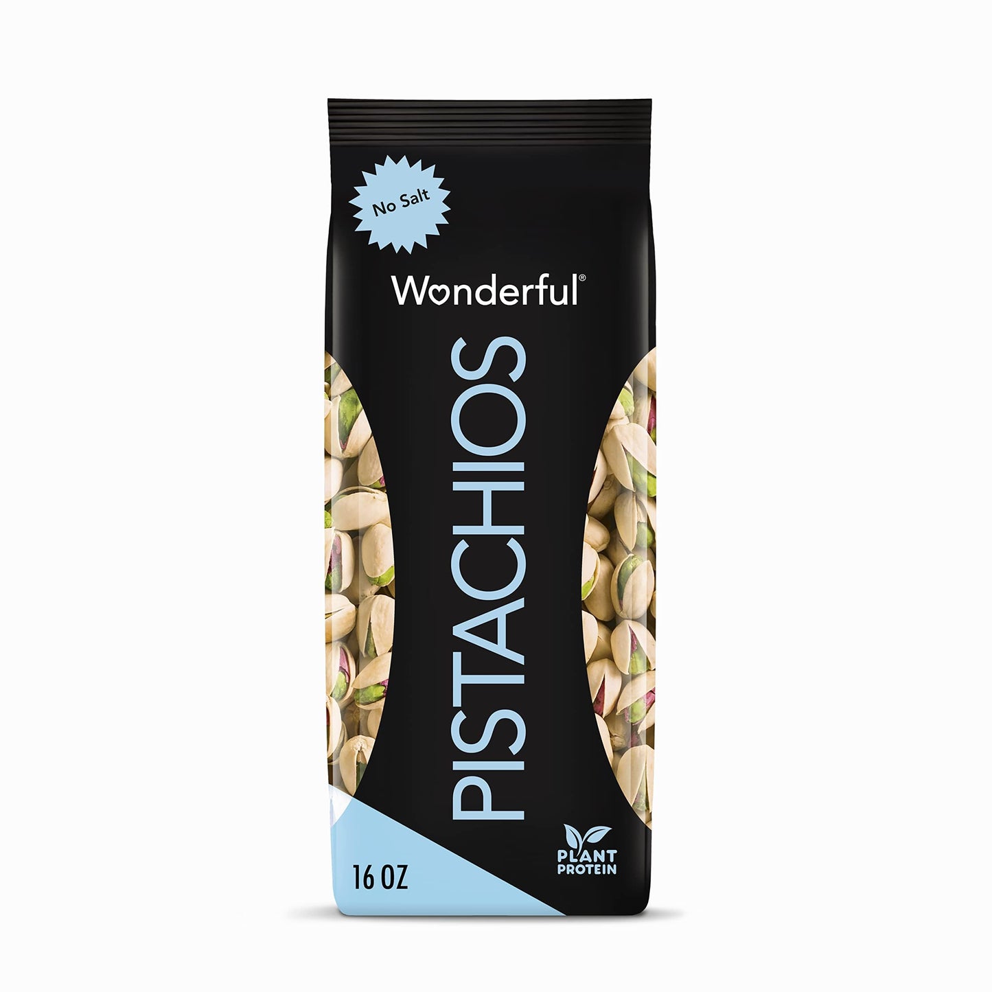 Wonderful Pistachios In Shell, Roasted and Salted Nuts, 48 Ounce Resealable Bag - Healthy Snack, Protein Snack, Pantry Staple