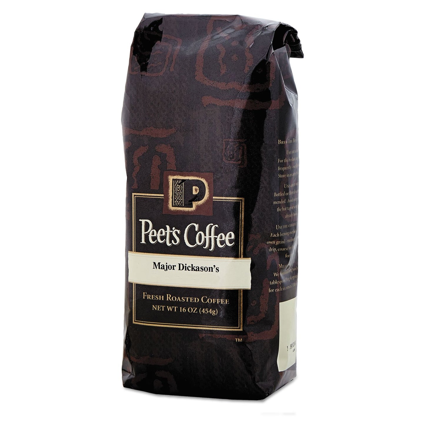 Peet's Coffee, Dark Roast Ground Coffee - Major Dickason's Blend 18 Ounce Bag