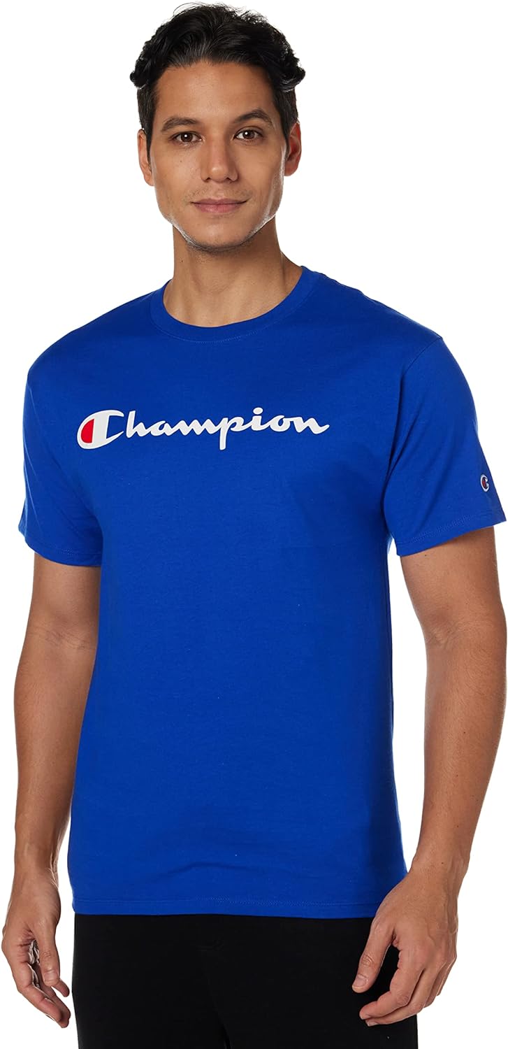 Champion Men's T-shirt, Classic Tee for Men, Men's T-shirt, Men's Tee (Reg. Or Big & Tall)