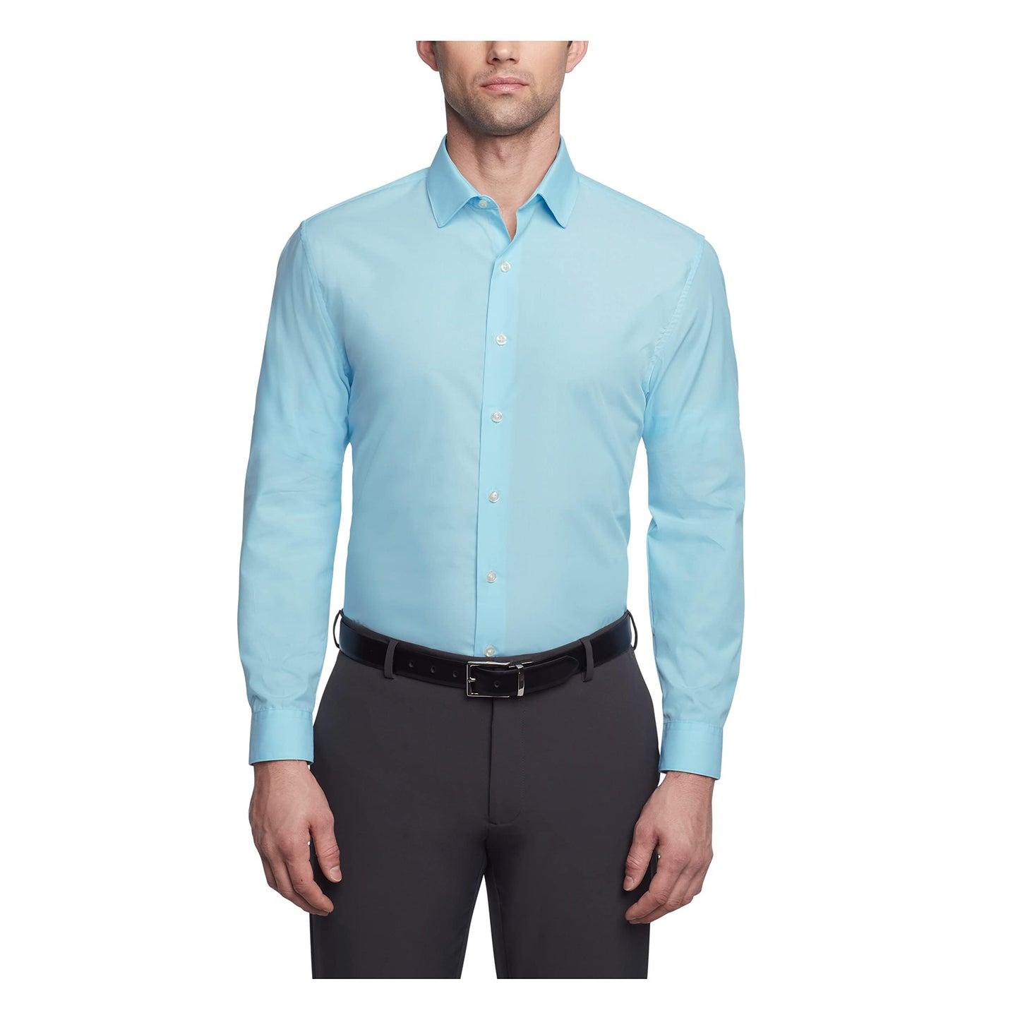 UNLISTED Men's Dress Shirt Slim Fit Solid