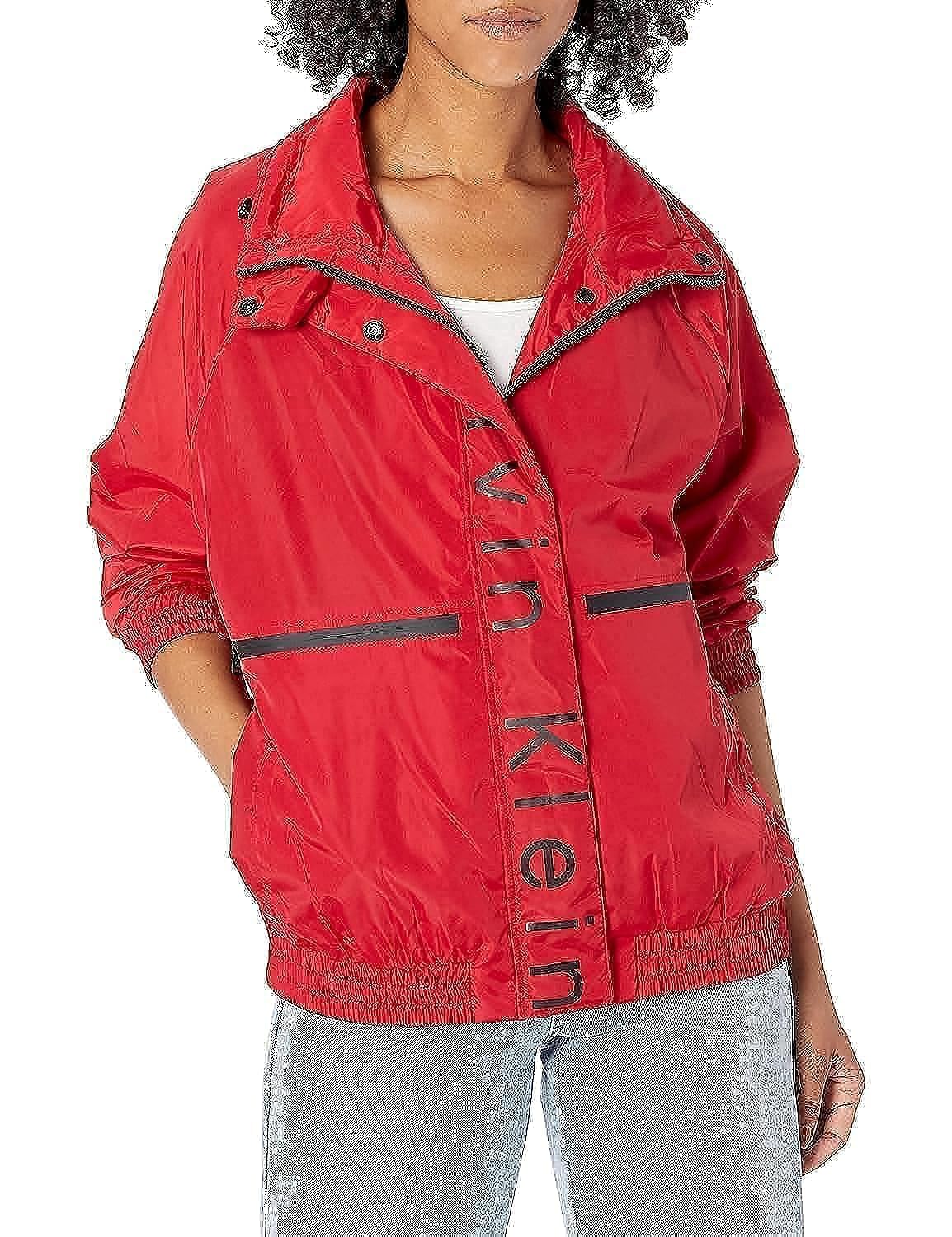 Calvin Klein Women's Lightweight Water Resistant Everyday Windbreaker