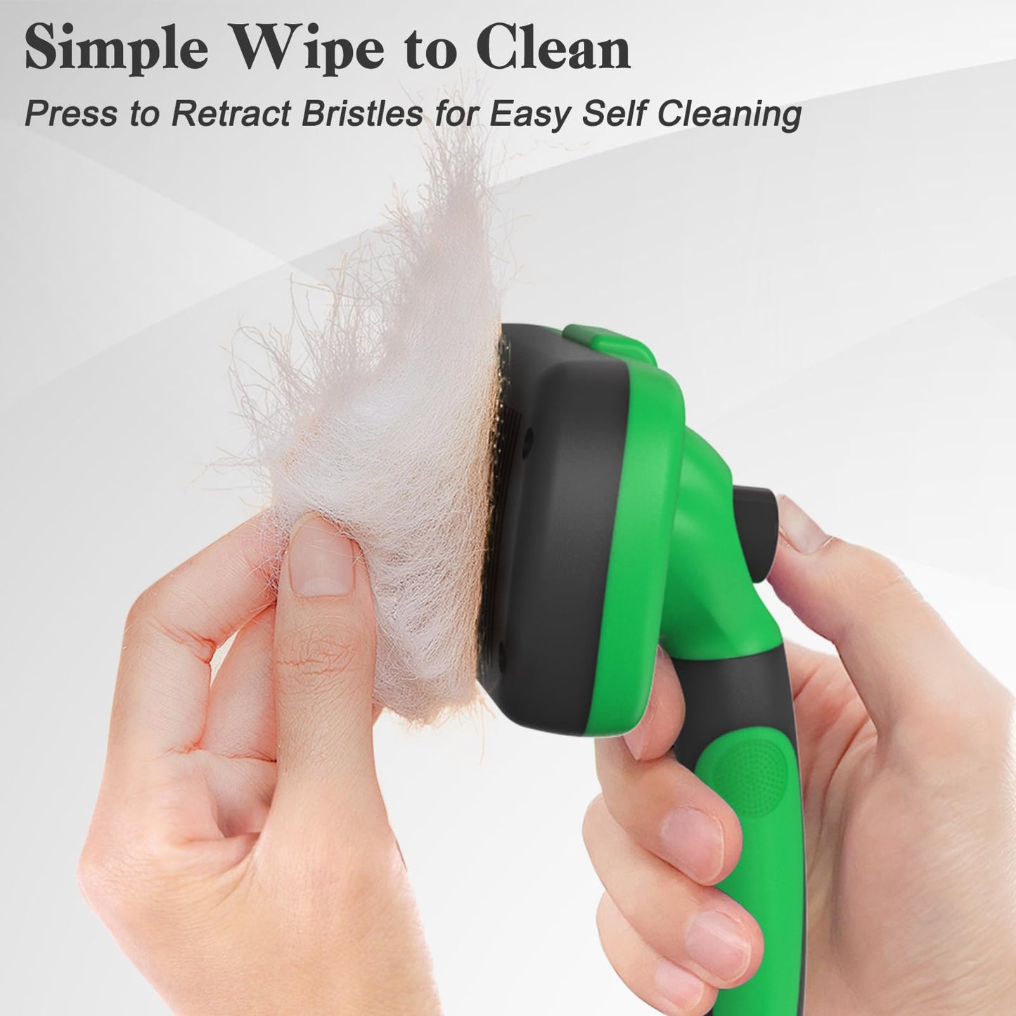 Self Cleaning Slicker Brush for Dogs & Cats, Skin Friendly Grooming Cat Brush, Dog Brush for Shedding, Deshedding Brush, Hair Brush Puppy Brush for Haired Dogs, Pet Supplies Accessories, Blue