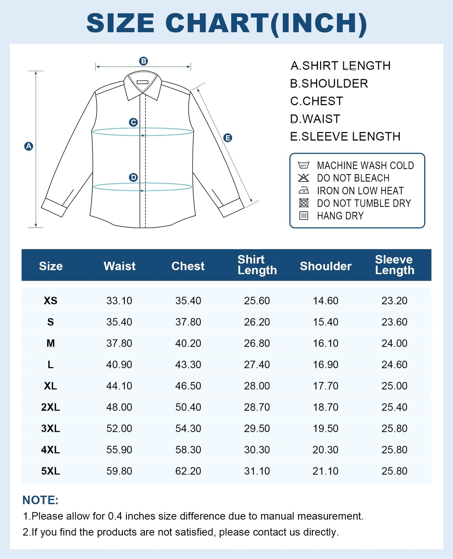 siliteelon Womens Classic-Fit Dress Shirts Long Sleeve Button Down Wrinkle-Free Stretch Solid Casual Work Office Blouse Top