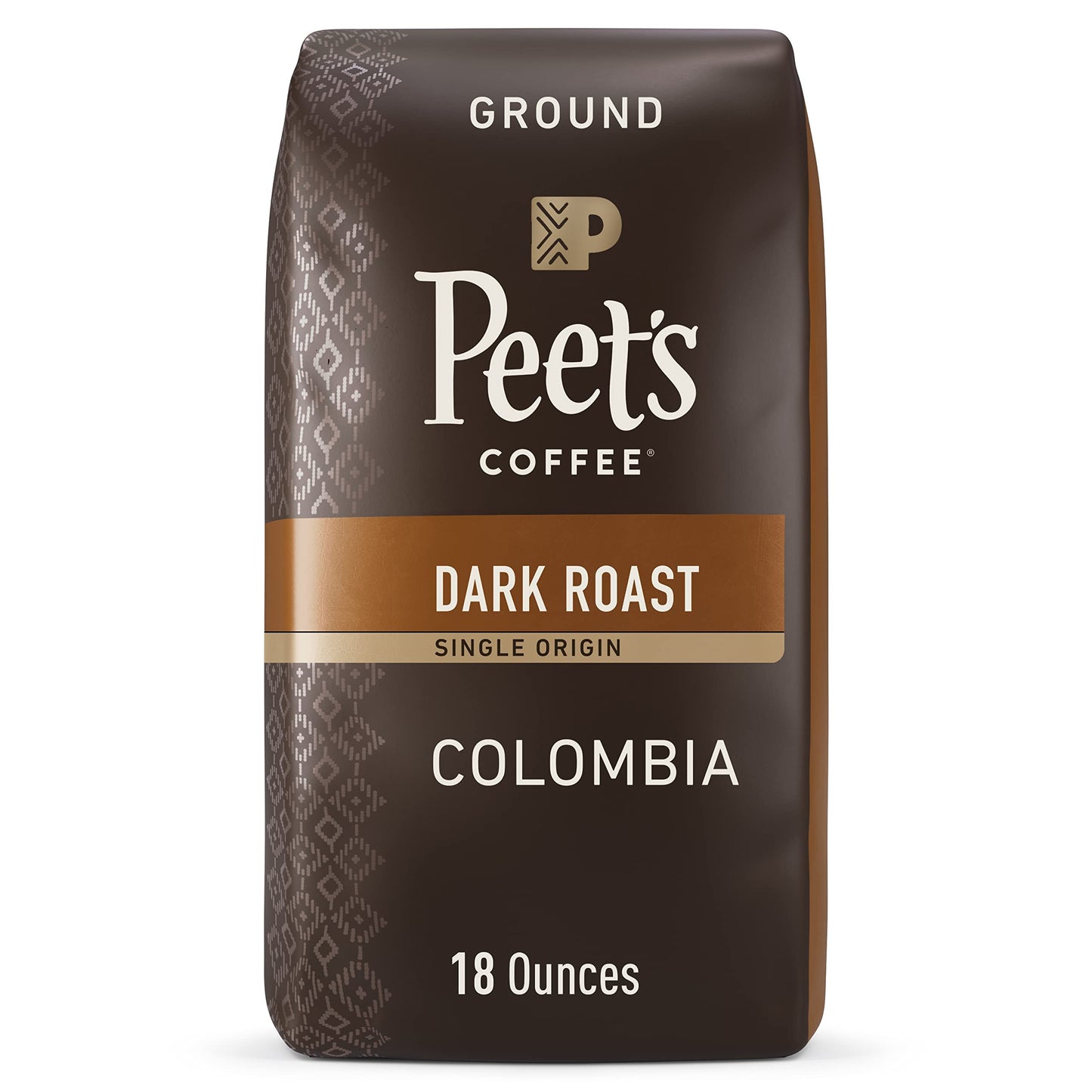 Peet's Coffee, Dark Roast Ground Coffee - Major Dickason's Blend 18 Ounce Bag