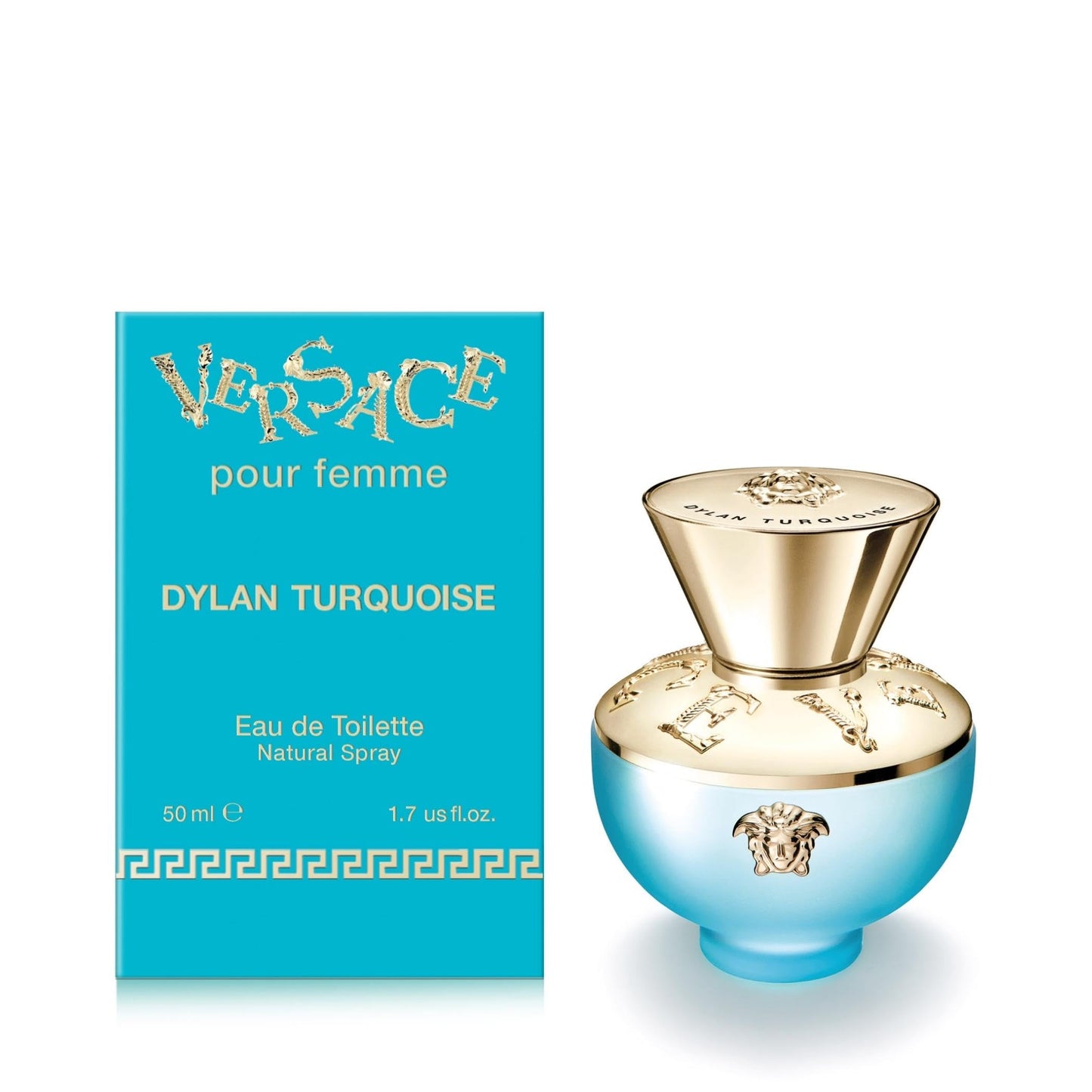 Versace Dylan Turquoise Pour Femme 3.4 oz Eau de Toilette Spay