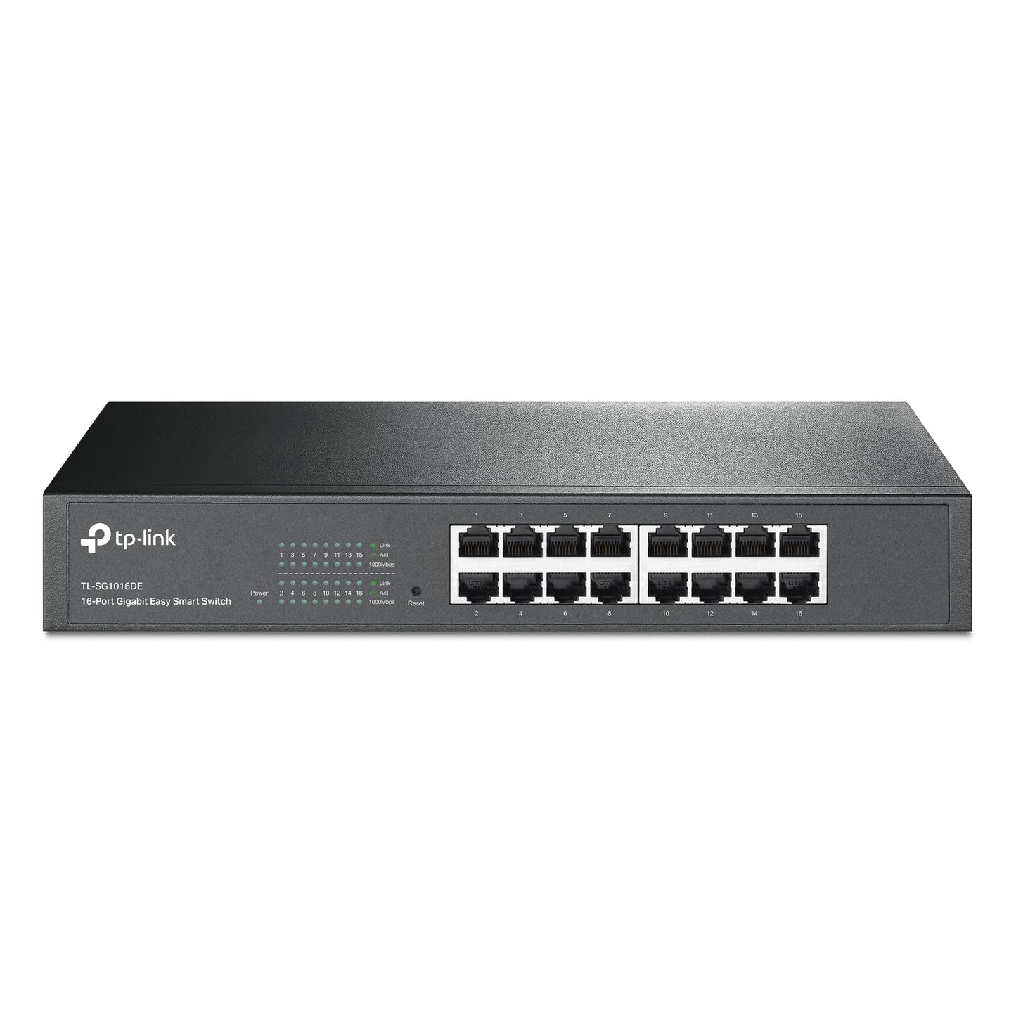 TP-Link TL-SG108 8 Port Gigabit Unmanaged Ethernet Network Switch, Ethernet Splitter Plug & Play Fanless Metal Design Shielded Ports Traffic Optimization