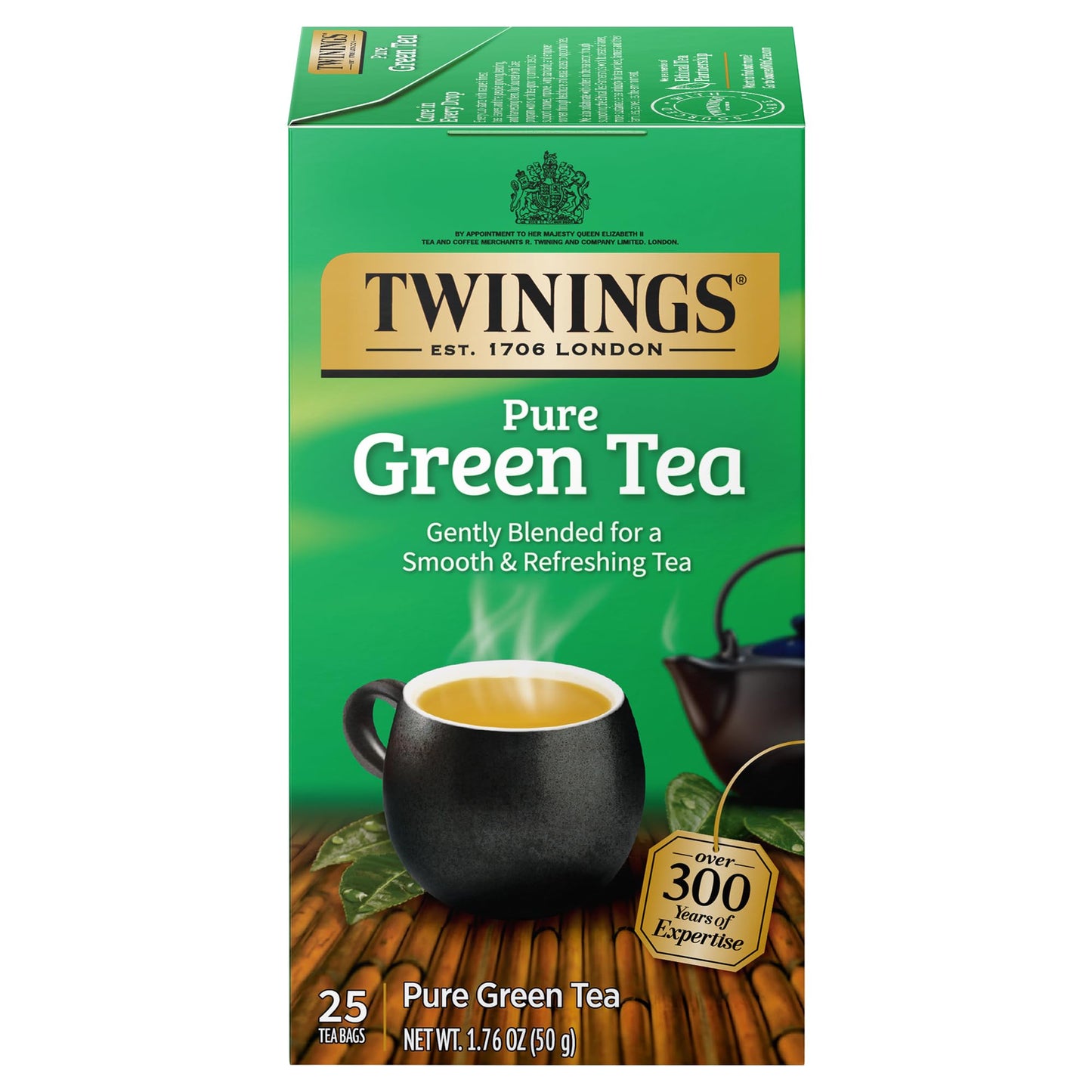 Twinings Decaffeinated English Breakfast Individually Wrapped Black Tea Bags, 20 Count Pack of 6, Flavourful & Robust