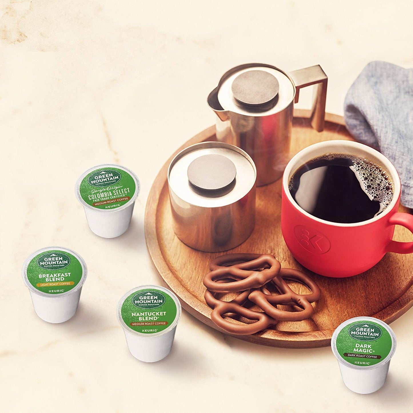 Keurig Coffee Lovers' Collection Sampler Pack, Single-Serve K-Cup Pods, Compatible with all Keurig 1.0/Classic, 2.0 and K-Café Coffee Makers, Variety Pack, 40 Count