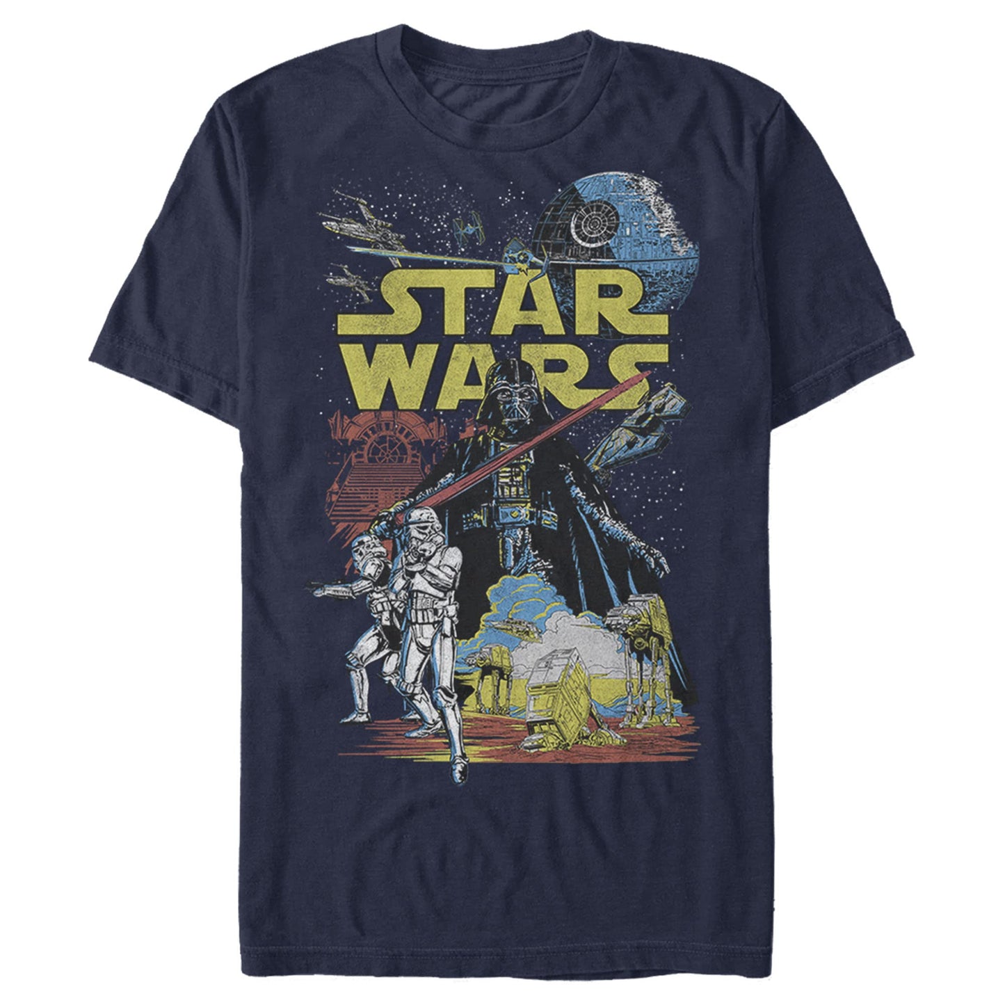 STAR WARS Young Men's Rebel Classic Graphic T-Shirt