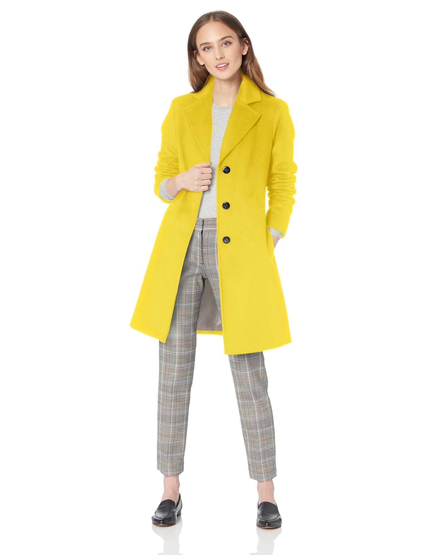 Calvin Klein Women's Classic Cashmere Wool Blend Coat