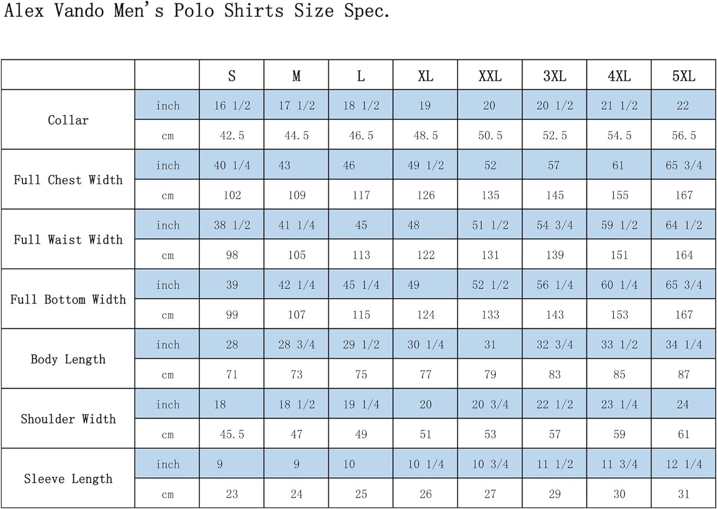 Alex Vando Mens Golf Shirt Moisture Wicking Quick-Dry Short Sleeve Casual Polo Shirts for Men