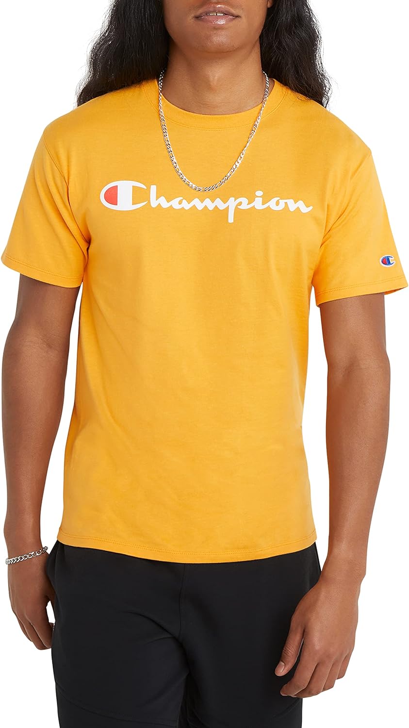 Champion Men's T-shirt, Classic Tee for Men, Men's T-shirt, Men's Tee (Reg. Or Big & Tall)