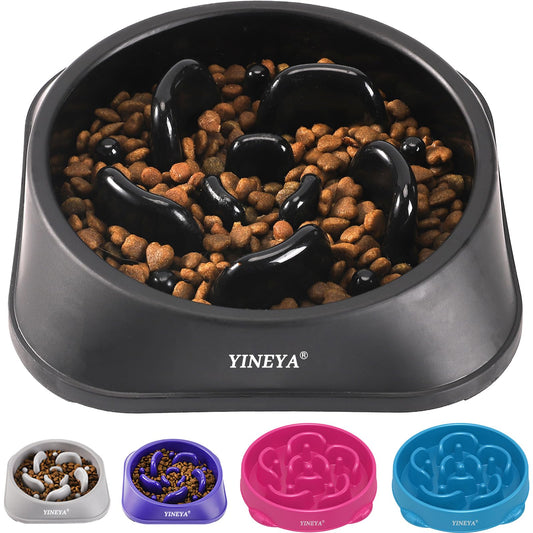 Slow Feeder Dog Bowls Small Breed, Dog Slow Feeder Bowl, Dog Food Bowls Slow Feeder, Small Dog Bowl Slow Feeder, Dog Puzzle Feeder Bowls, Dog Bowls Small Size Dog, Slow Eating Dog Bowl 1~2Cups