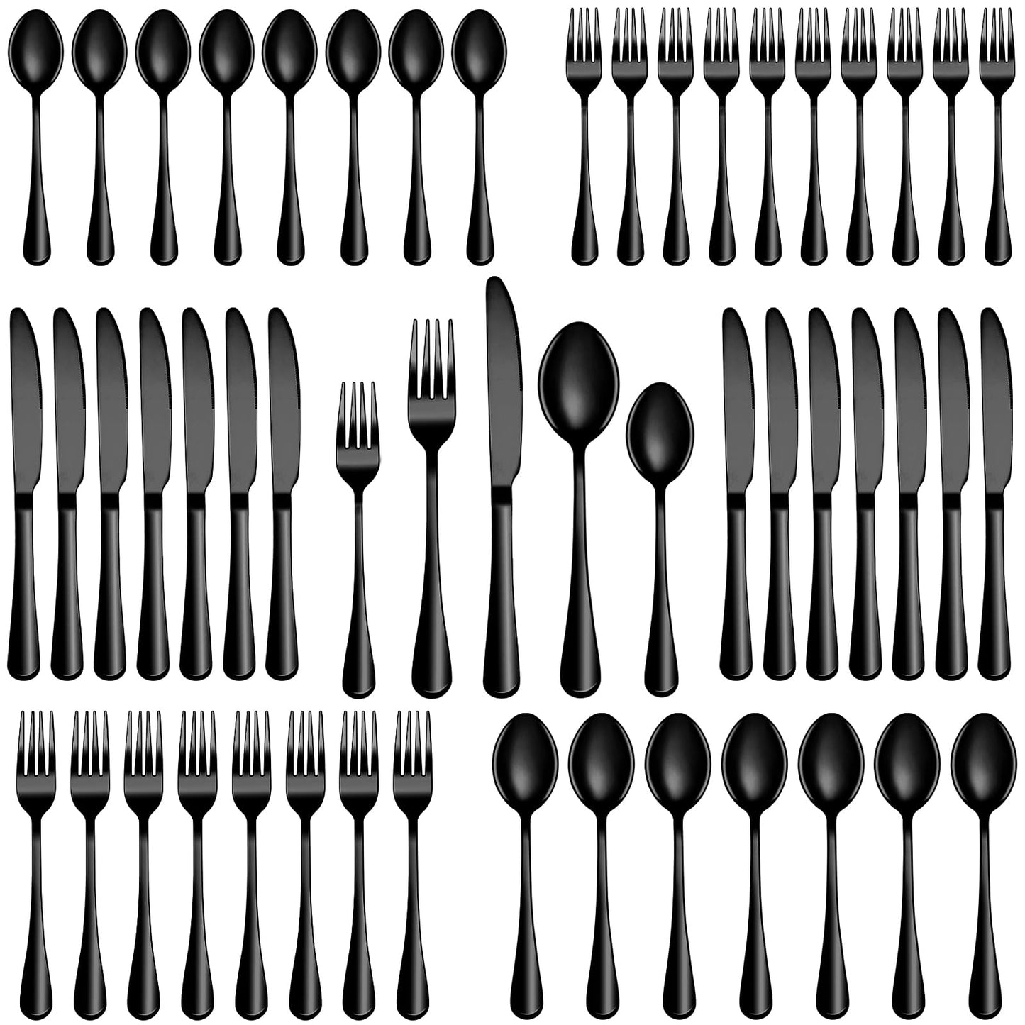 30 Piece Silverware Set Service for 6,Premium Stainless Steel Flatware Set,Mirror Polished Cutlery Utensil Set,Durable Home Kitchen Eating Tableware Set,Include Fork Knife Spoon Set,Dishwasher Safe