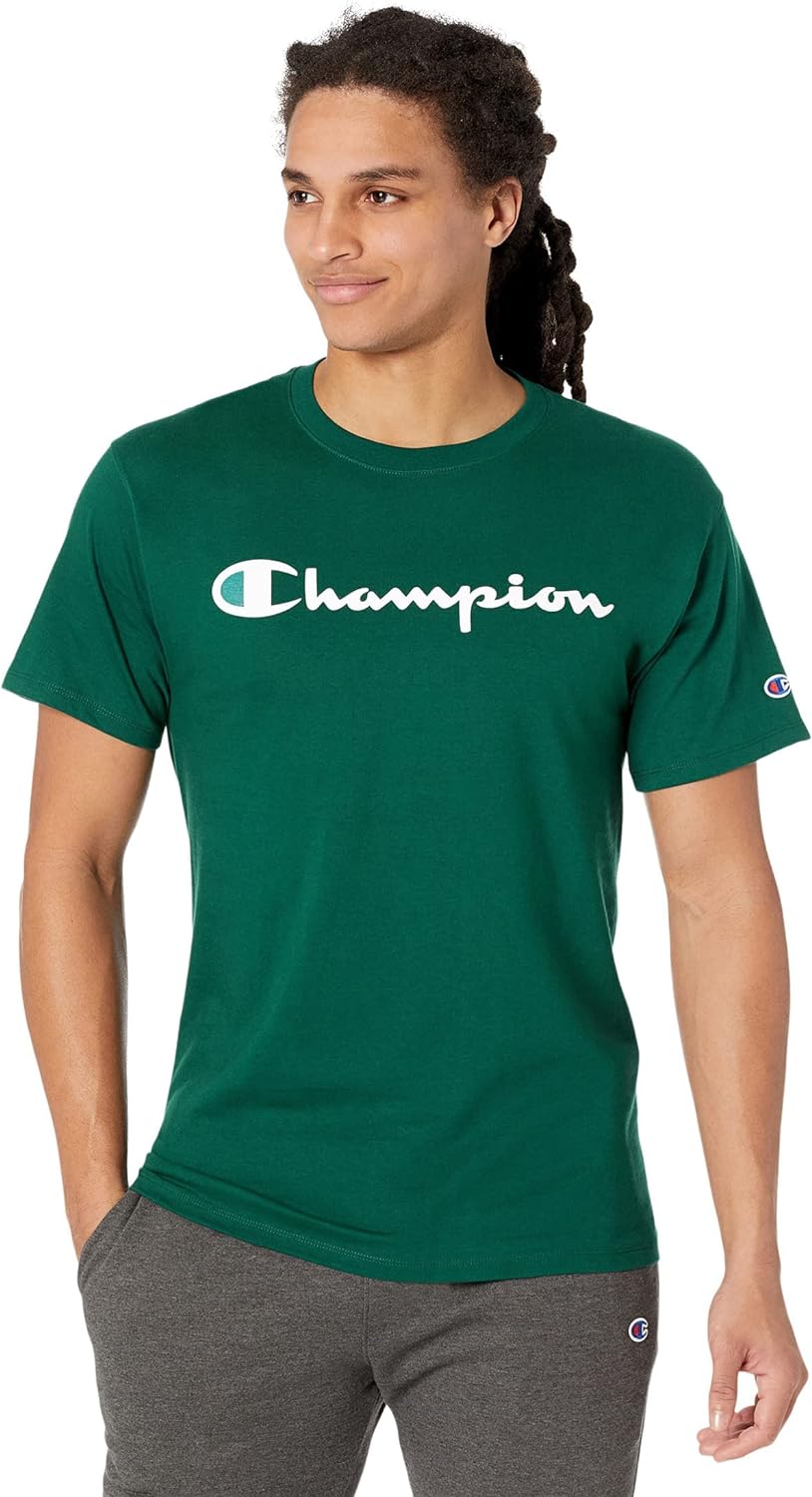 Champion Men's T-shirt, Classic Tee for Men, Men's T-shirt, Men's Tee (Reg. Or Big & Tall)