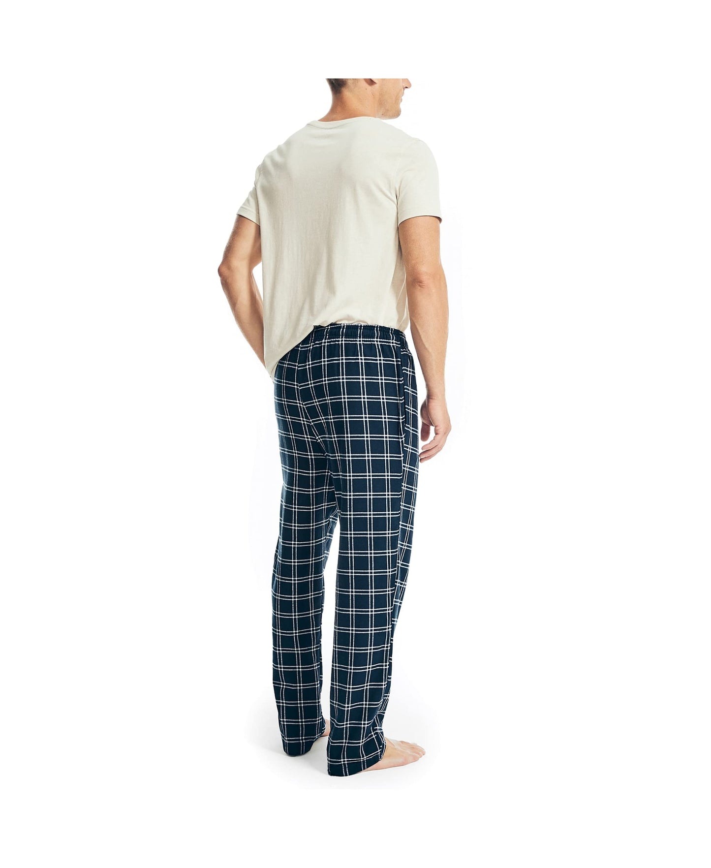 Nautica Men's Plaid Flannel Pajama Pant Set