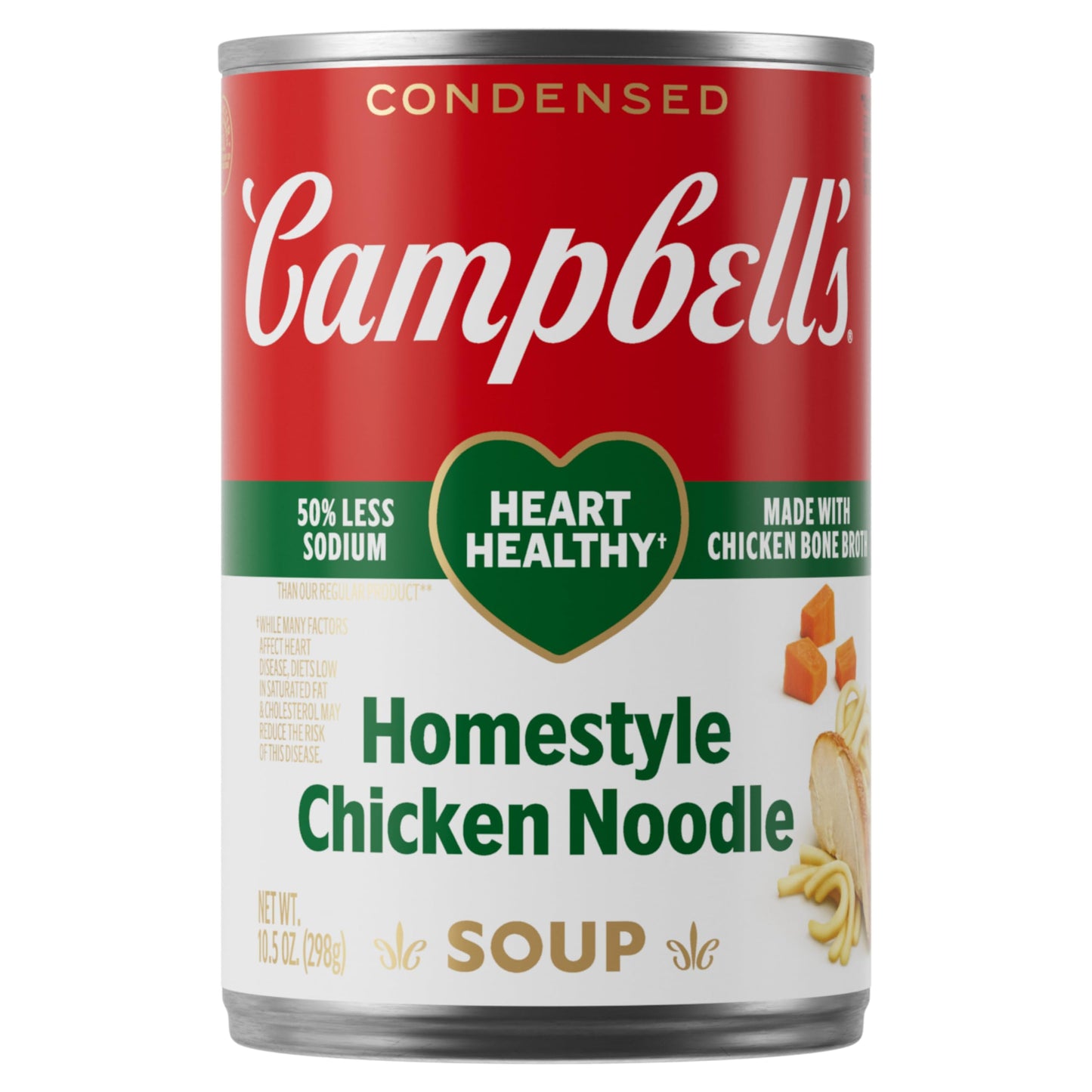 Campbell's Condensed Chicken Noodle Soup, 10.75 Ounce Can (Pack of 4)