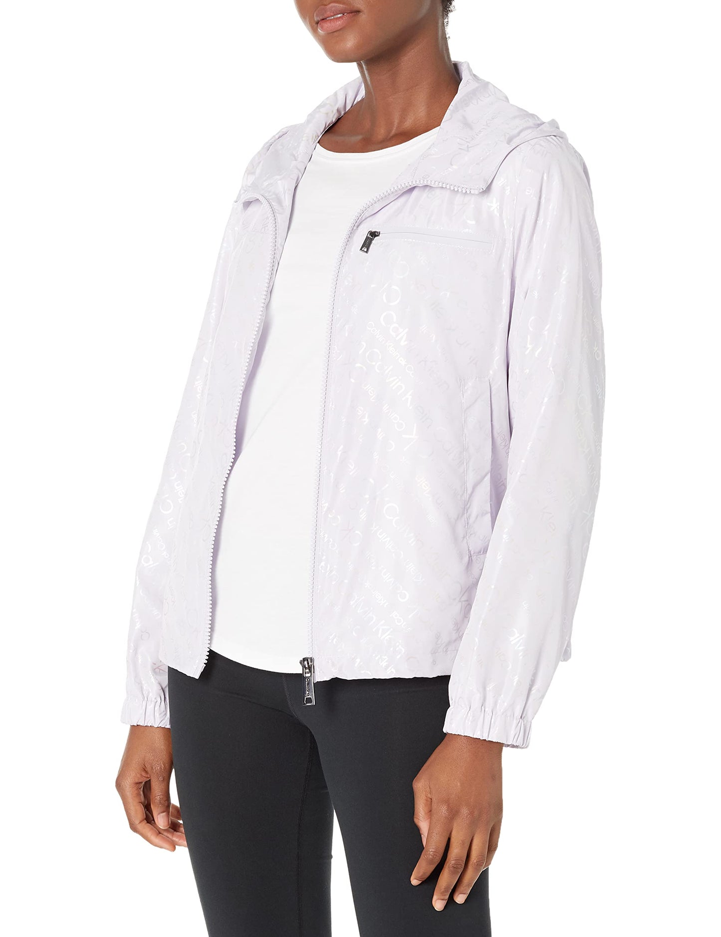 Calvin Klein Women's Lightweight Water Resistant Everyday Windbreaker