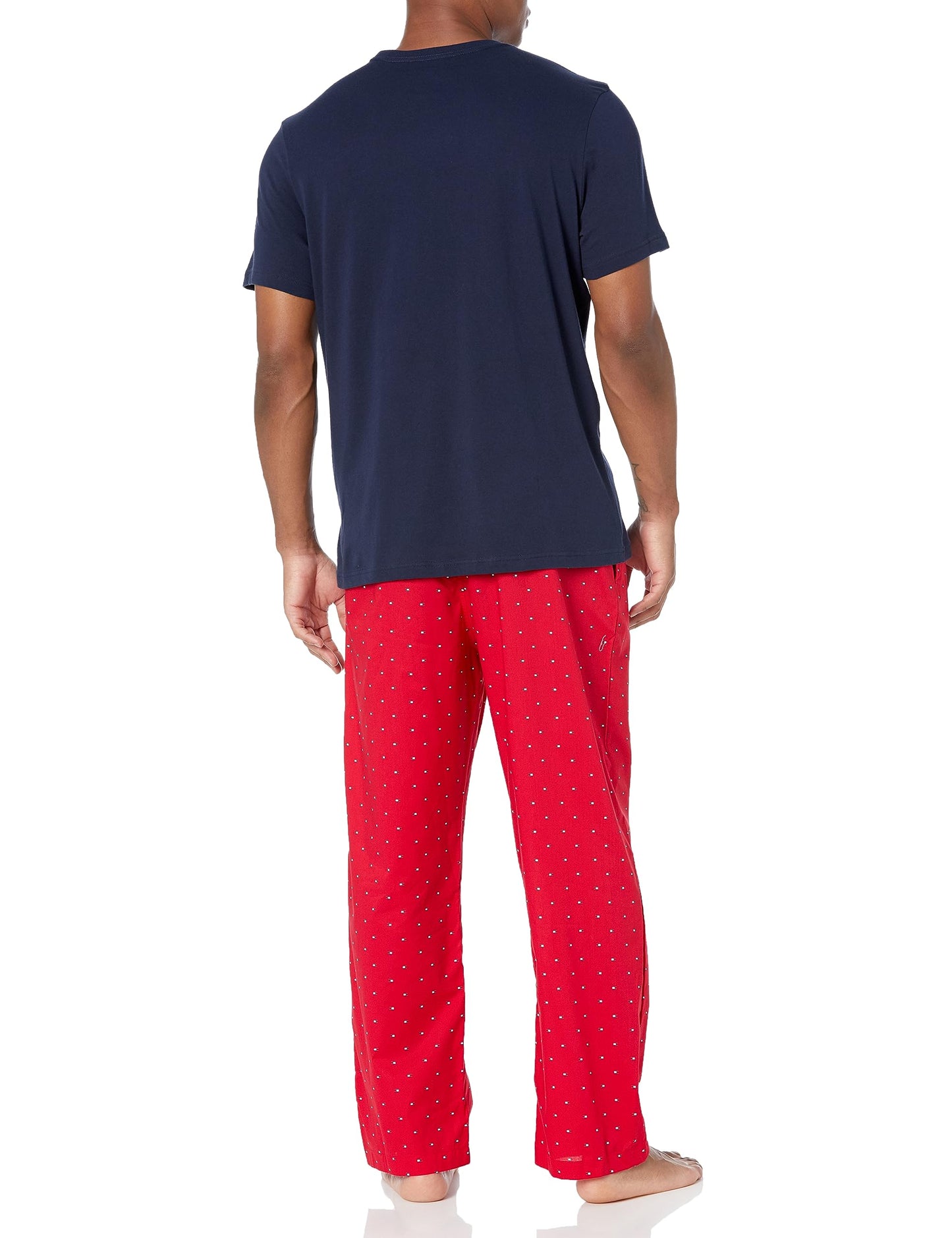 Tommy Hilfiger Poplin Sleep Set Mens