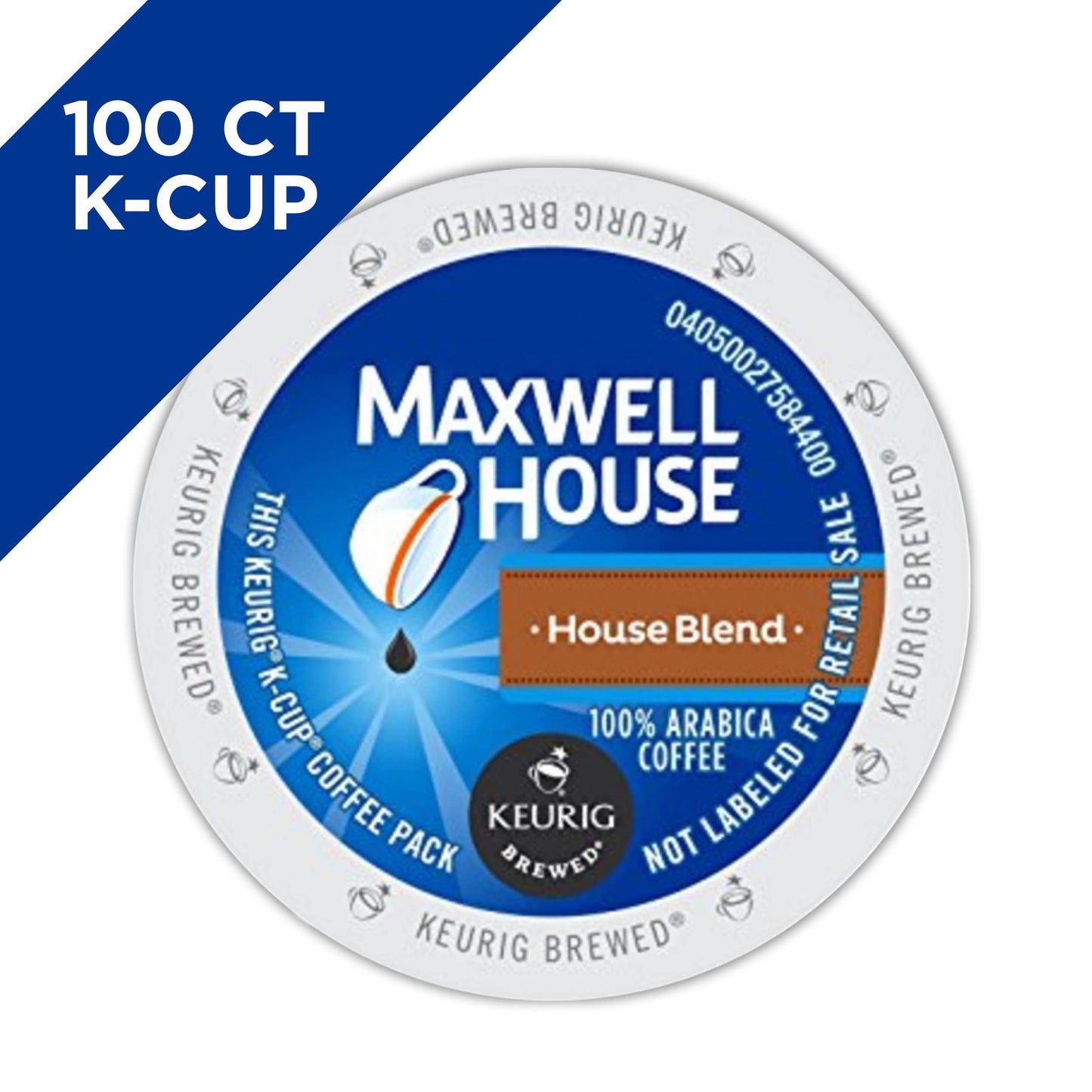 Maxwell House House Blend Medium Roast K-Cup Coffee Pods (84 ct Box)