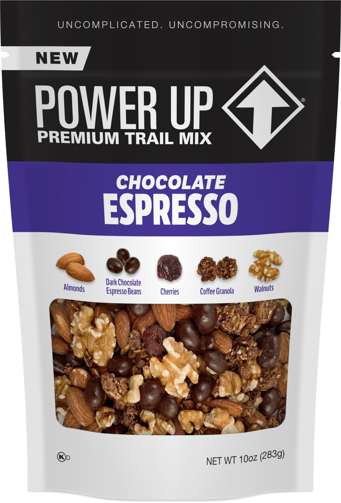 Power Up Premium Trail Mix - Mega Omega Trail Mix 14oz, Gluten Free, Vegan, Non-GMO