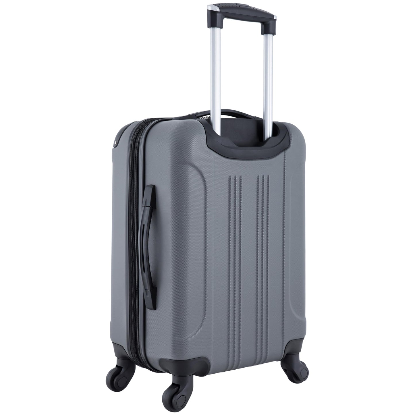 Travelers Club Chicago Hardside Expandable Spinner Luggages, Black, 20" Carry-On