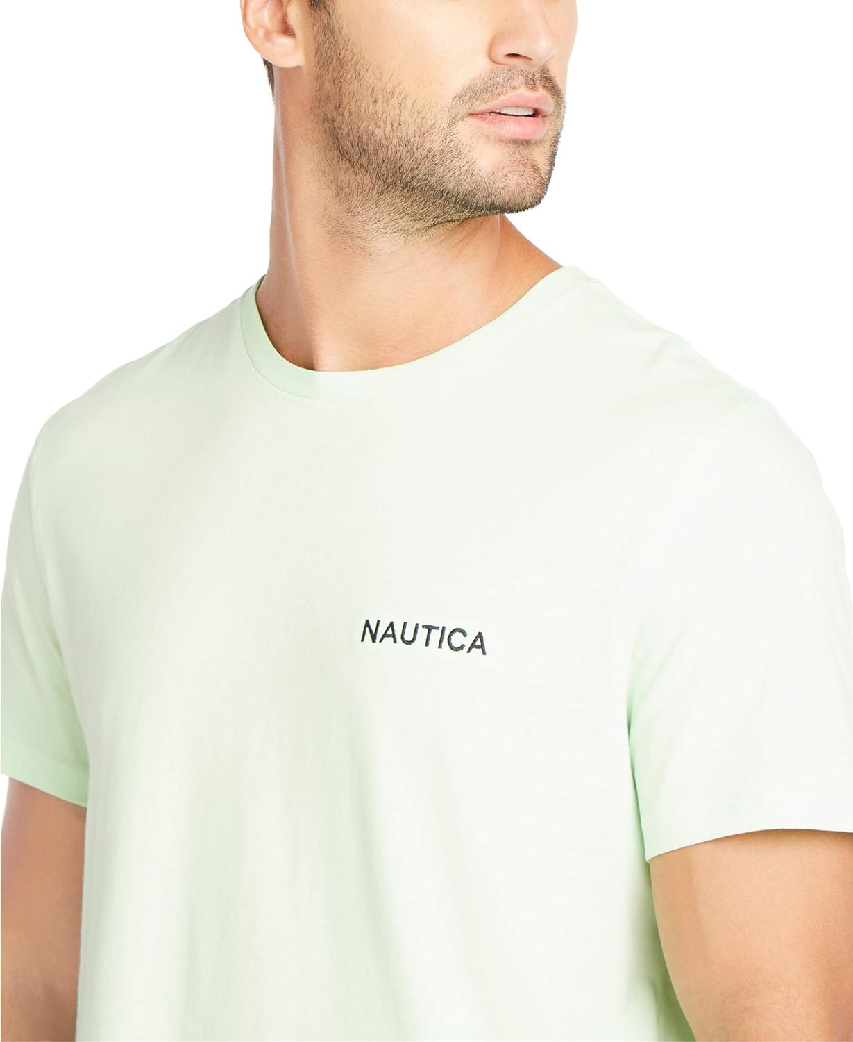 Nautica Men's Short Sleeve Solid Crew Neck T-Shirt