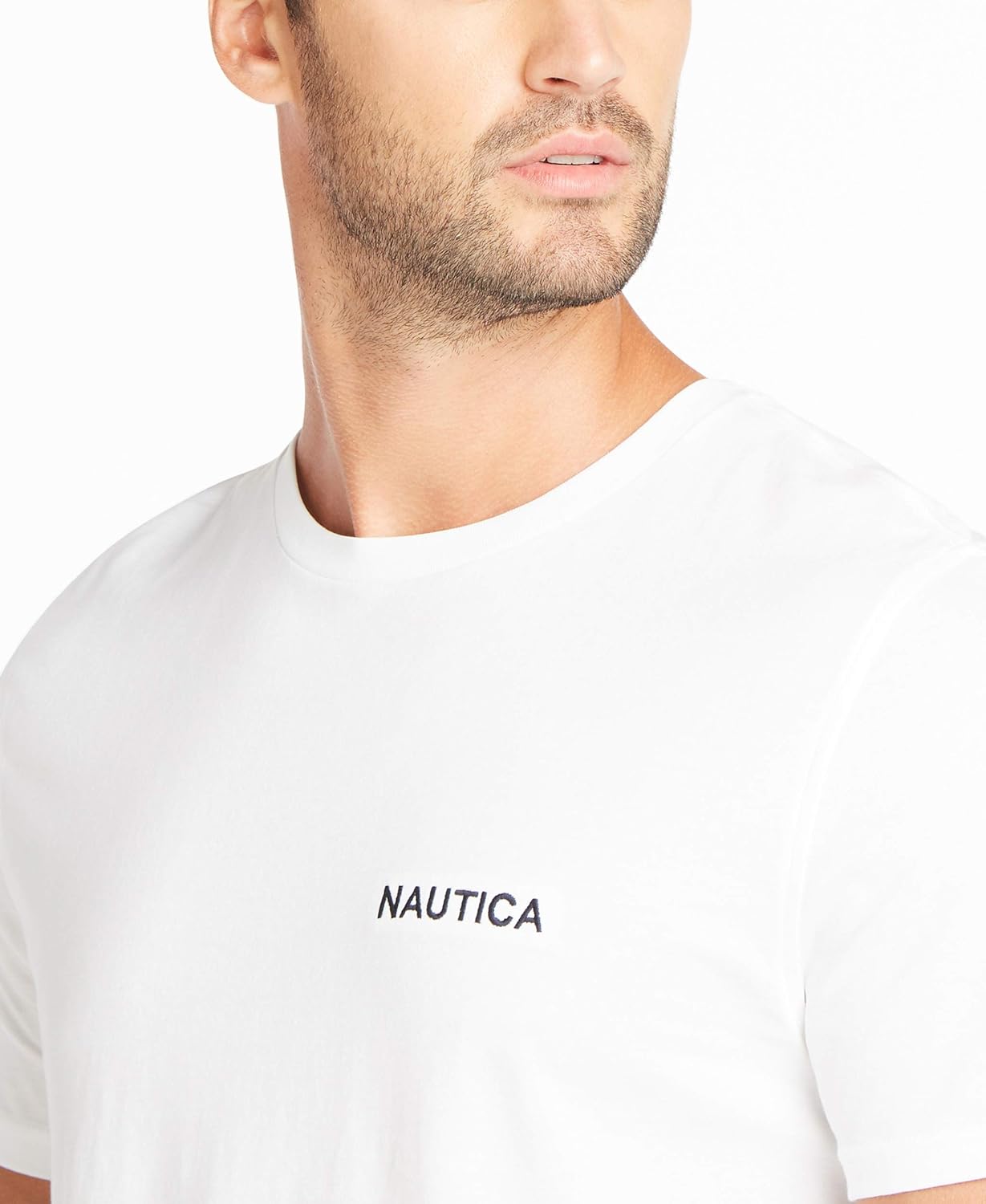 Nautica Men's Short Sleeve Solid Crew Neck T-Shirt