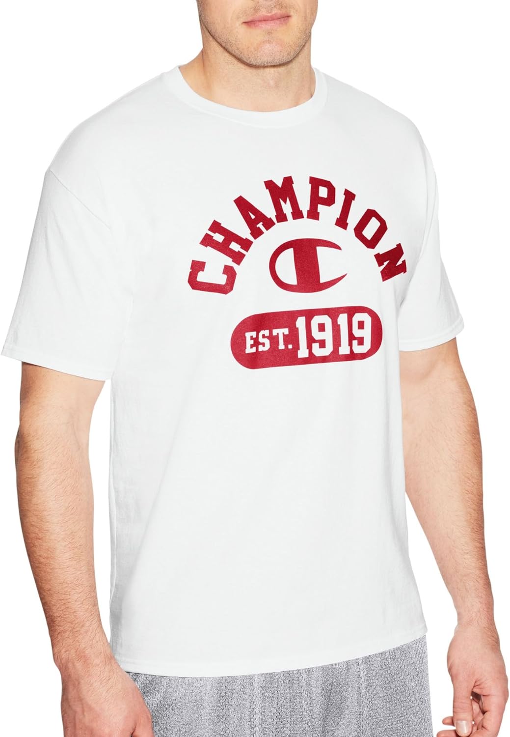 Champion Men's T-shirt, Classic Tee for Men, Men's T-shirt, Men's Tee (Reg. Or Big & Tall)