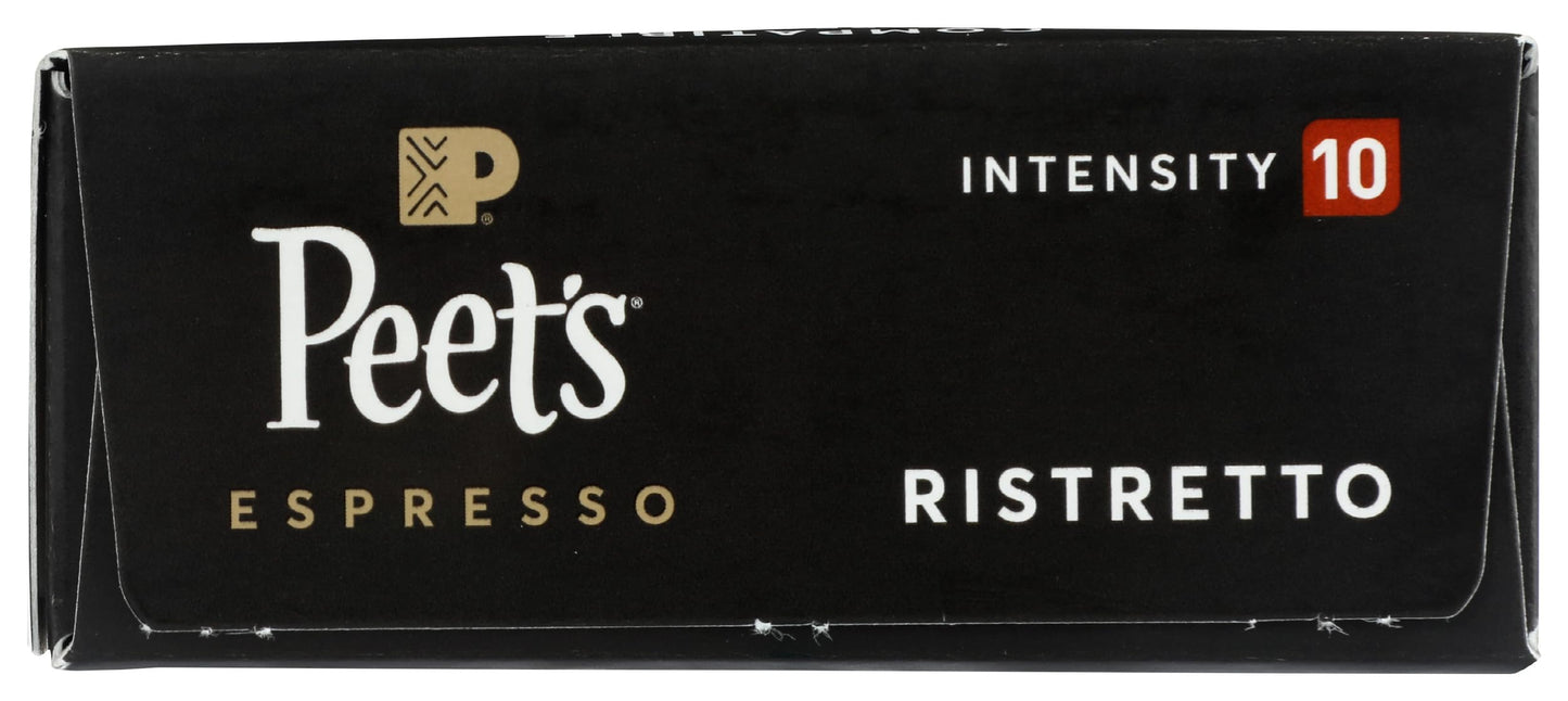 Peet's Coffee Gifts, Espresso Coffee Pods Variety Pack, Dark & Medium Roasts, Intensity 8-11, 40 Count (4 Boxes of 10 Espresso Capsules)