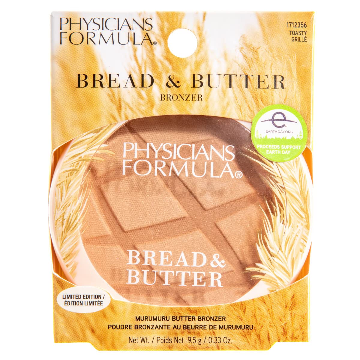 Physicians Formula Murumuru Butter Bronzer, Moisturizing, Nourishing Murumuru Butter Blend for Silky All-Day Luminous Glow, Dermatologist Tested, Hypoallergenic, Vegan & Cruelty-Free -Bronzer