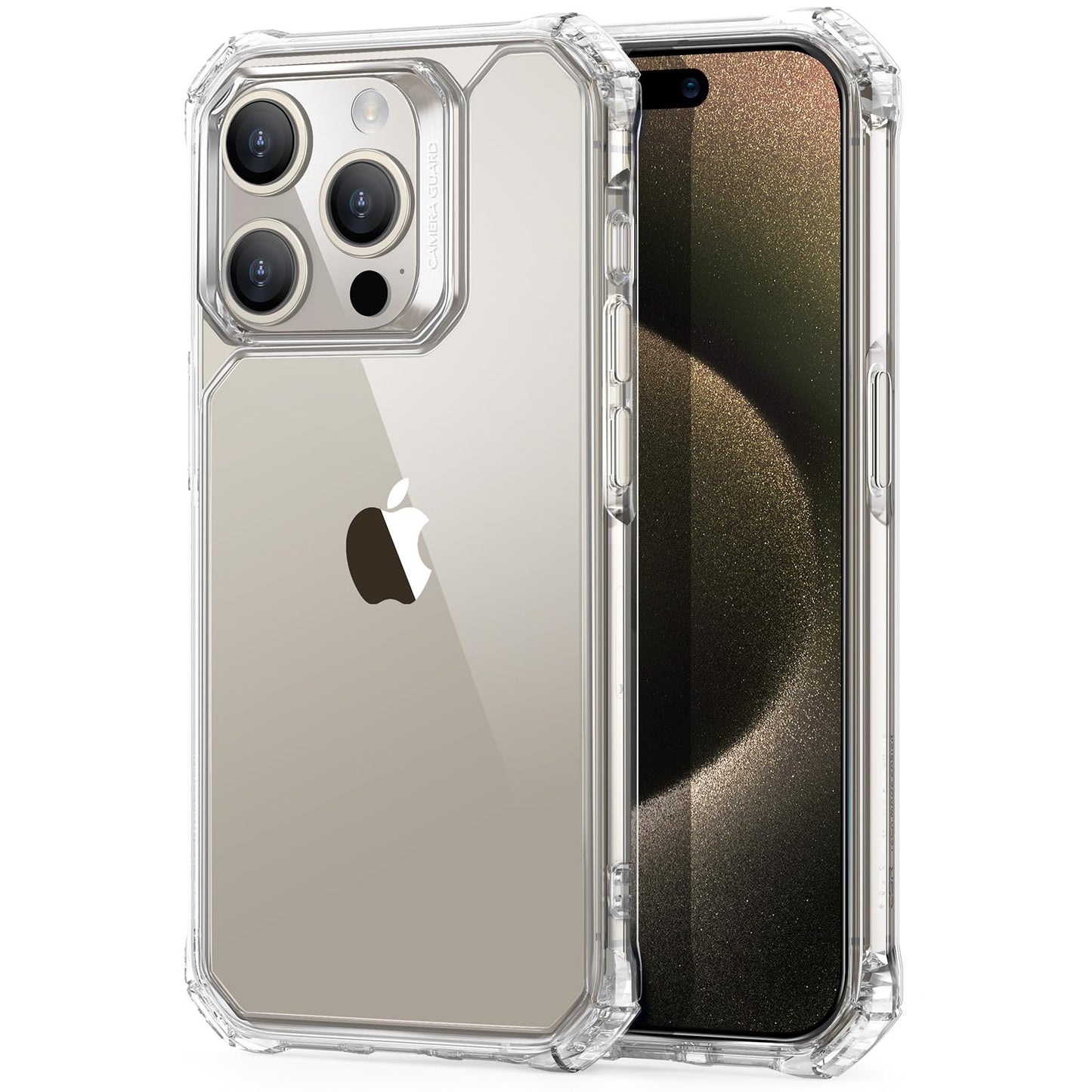 ESR for iPhone 14 Case/iPhone 13 Case, Military-Grade Protection, Shockproof Air-Guard Corners, Yellowing-Resistant Acrylic Back, Phone Case for iPhone 14/iPhone 13, Air Armor Case, Clear