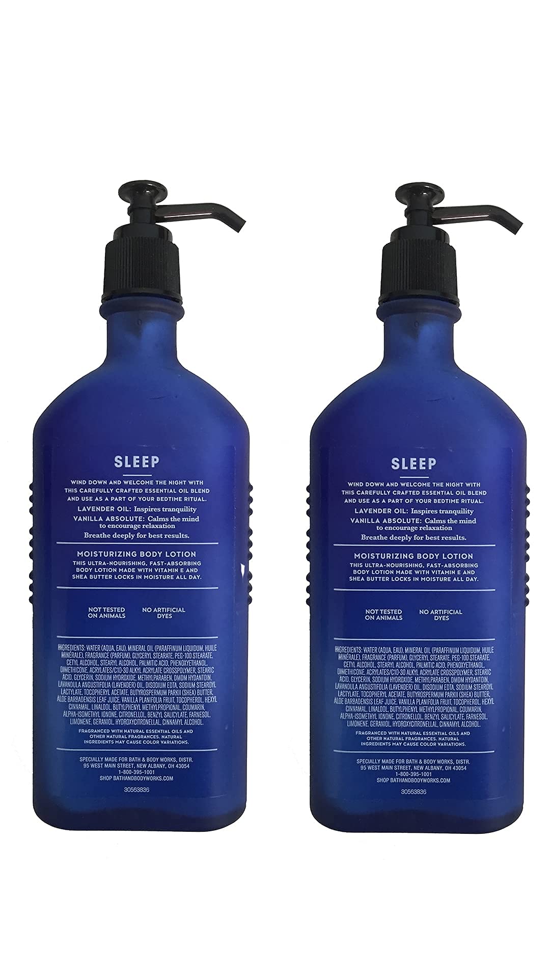 Bath & Body Works Aromatherapy Sleep - Lavender + Vanilla Body Lotion, 6.5 Fl Oz