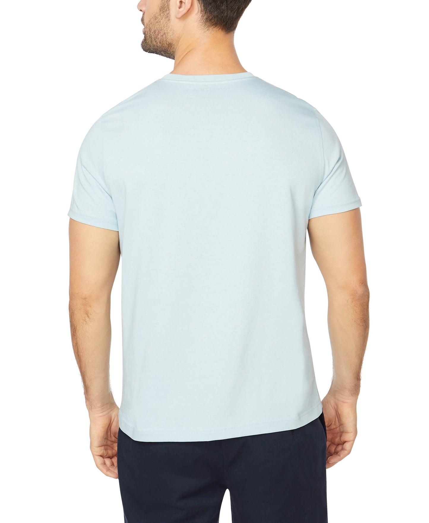 Nautica Men's Short Sleeve Solid Crew Neck T-Shirt